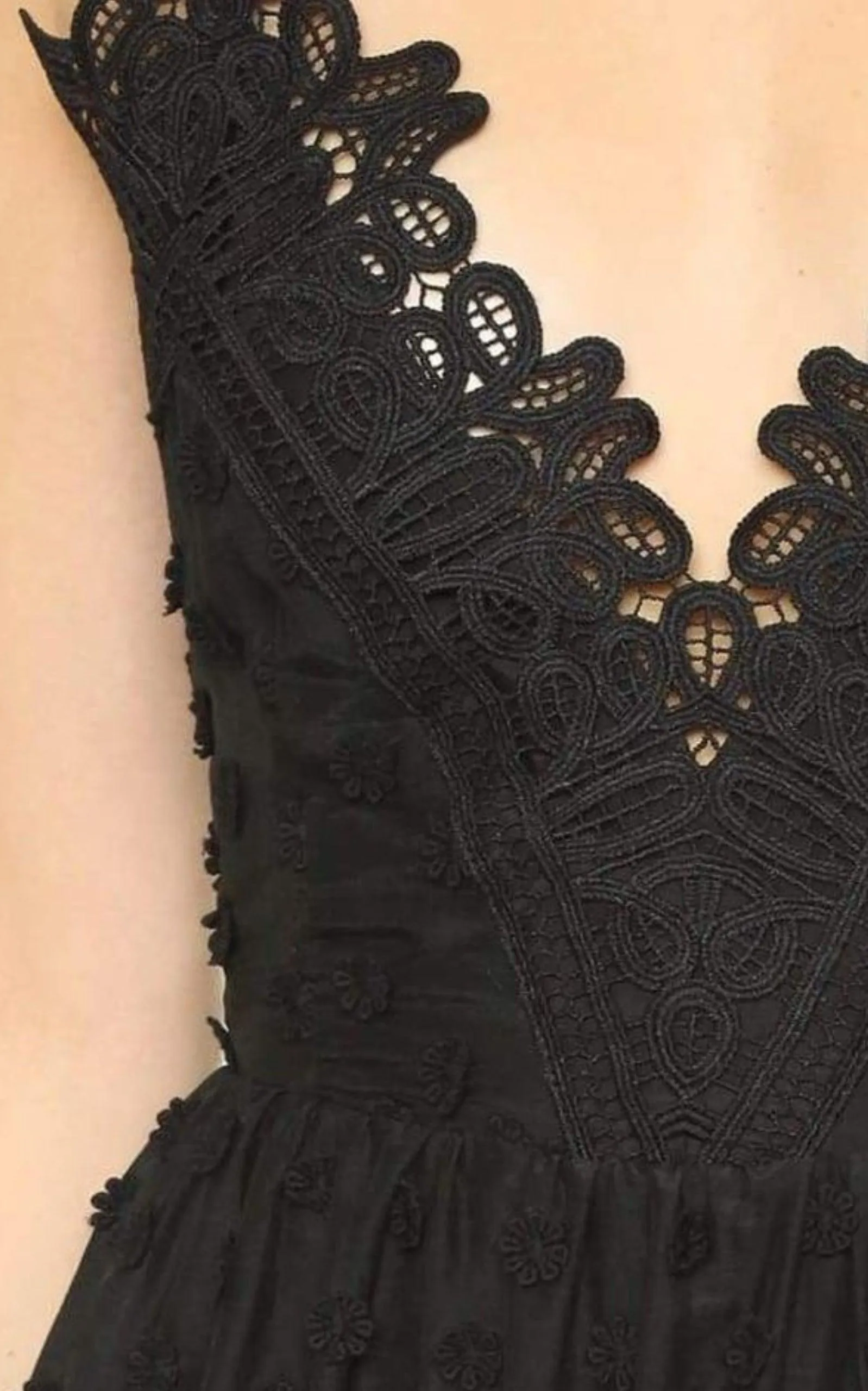 Ivy Coton Blend Lace Dress sold by Runaway Catalog product image thumbnail 5