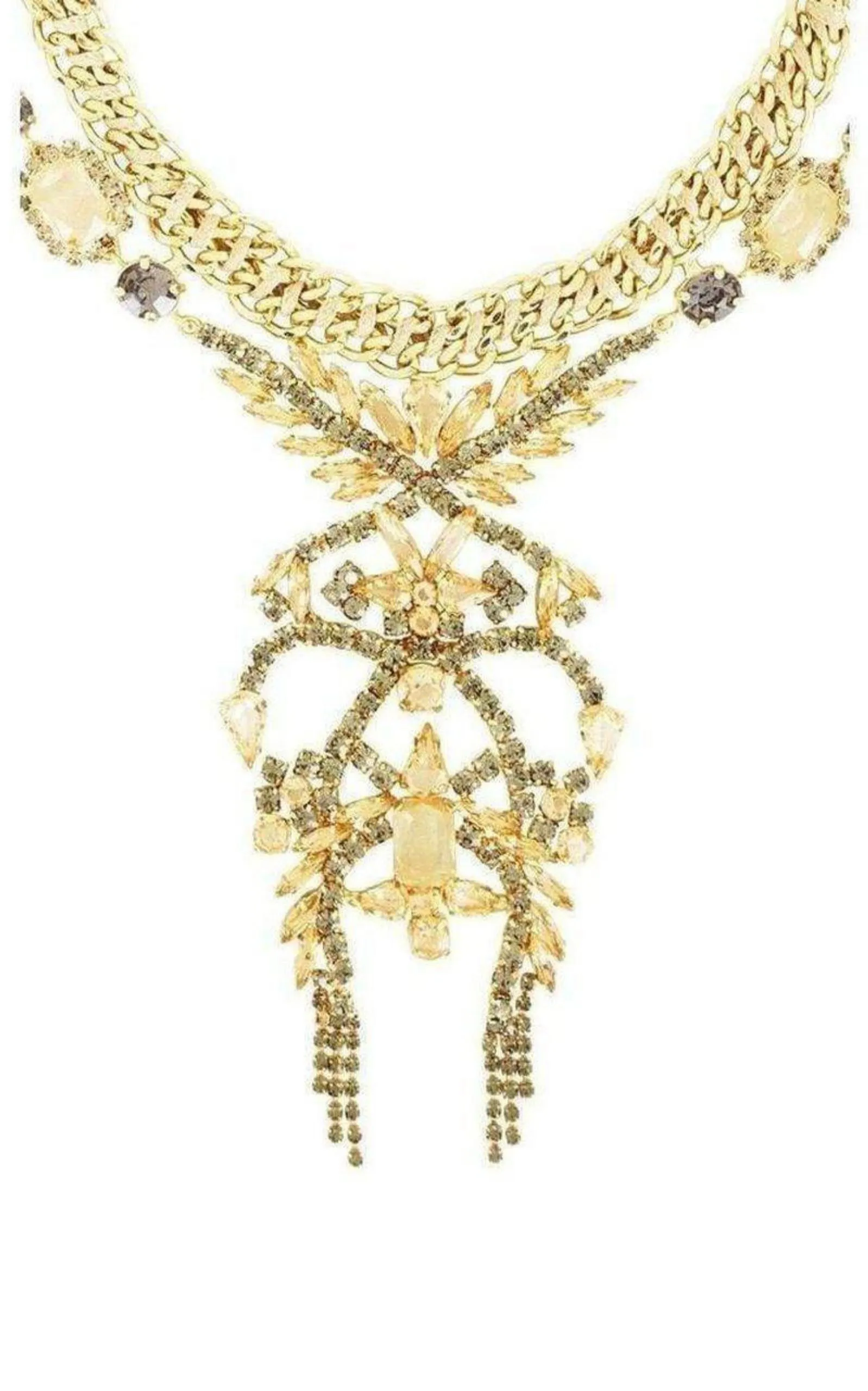 Mixed Stone Statement Necklace sold by Runaway Catalog product image thumbnail 3