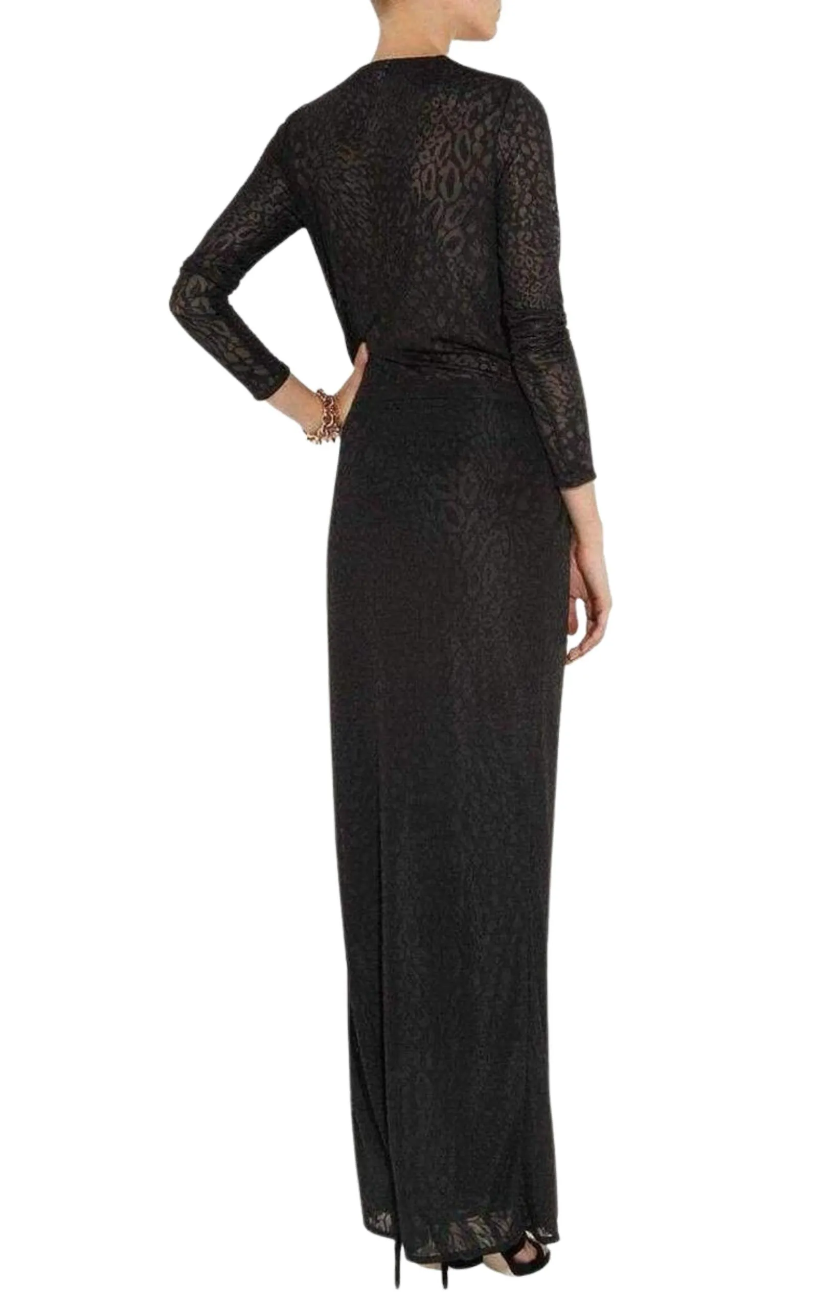 Leopard Print Maxi Dress sold by Runaway Catalog product image thumbnail 4