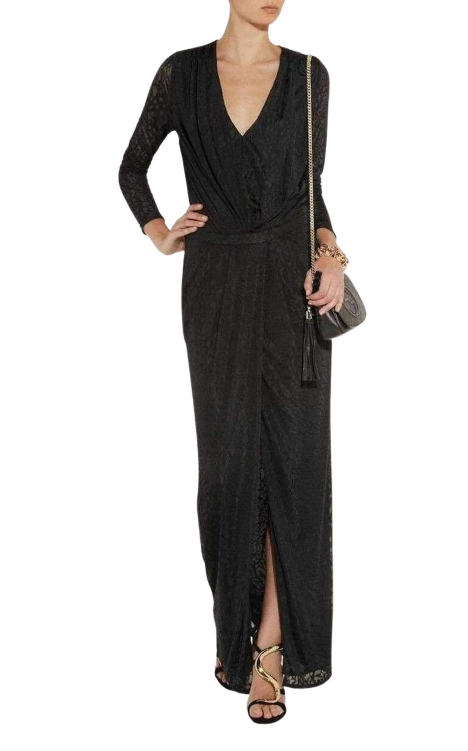 Leopard Print Maxi Dress sold by Runaway Catalog product image thumbnail 2