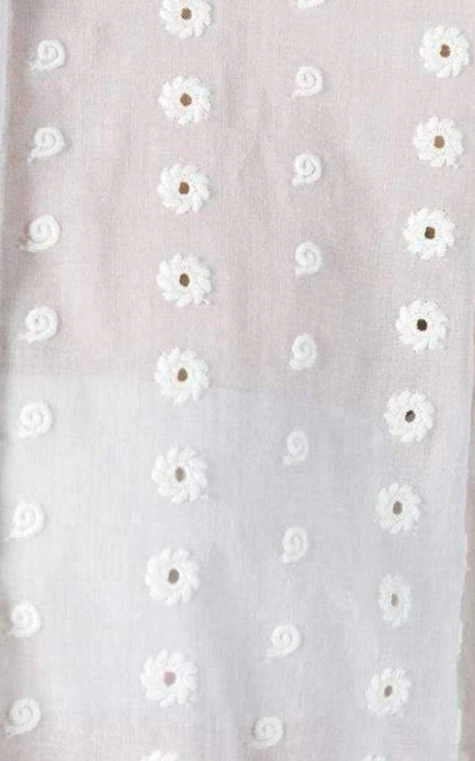 White Cotton Embroidered Shirt sold by Runaway Catalog product image thumbnail 5