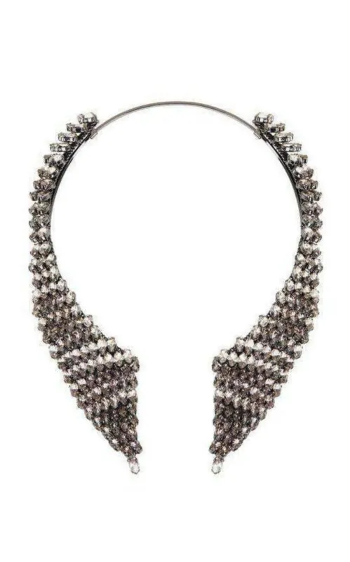 Smoke Stone Collar Necklace sold by Runaway Catalog