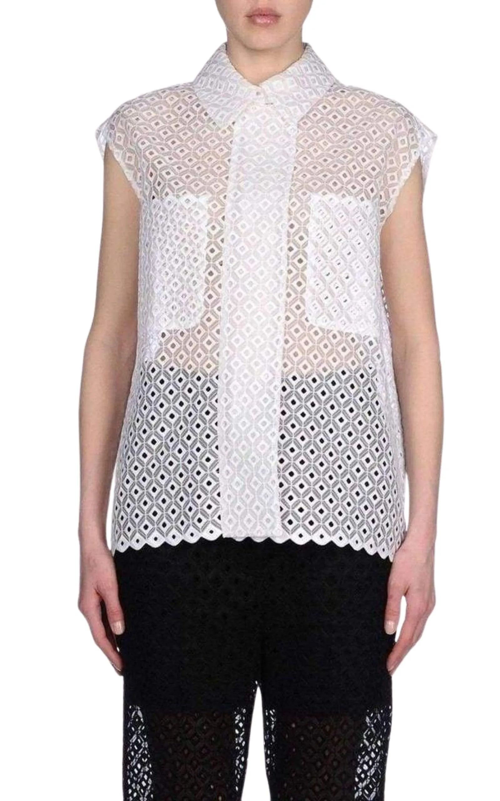 Cutwork Embroidery Erne Blouse sold by Runaway Catalog product image thumbnail 2
