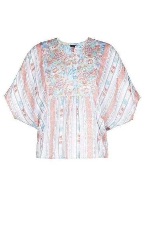 Skarlett Relaxed Handkerchief Top made by BCBGMaxAzria