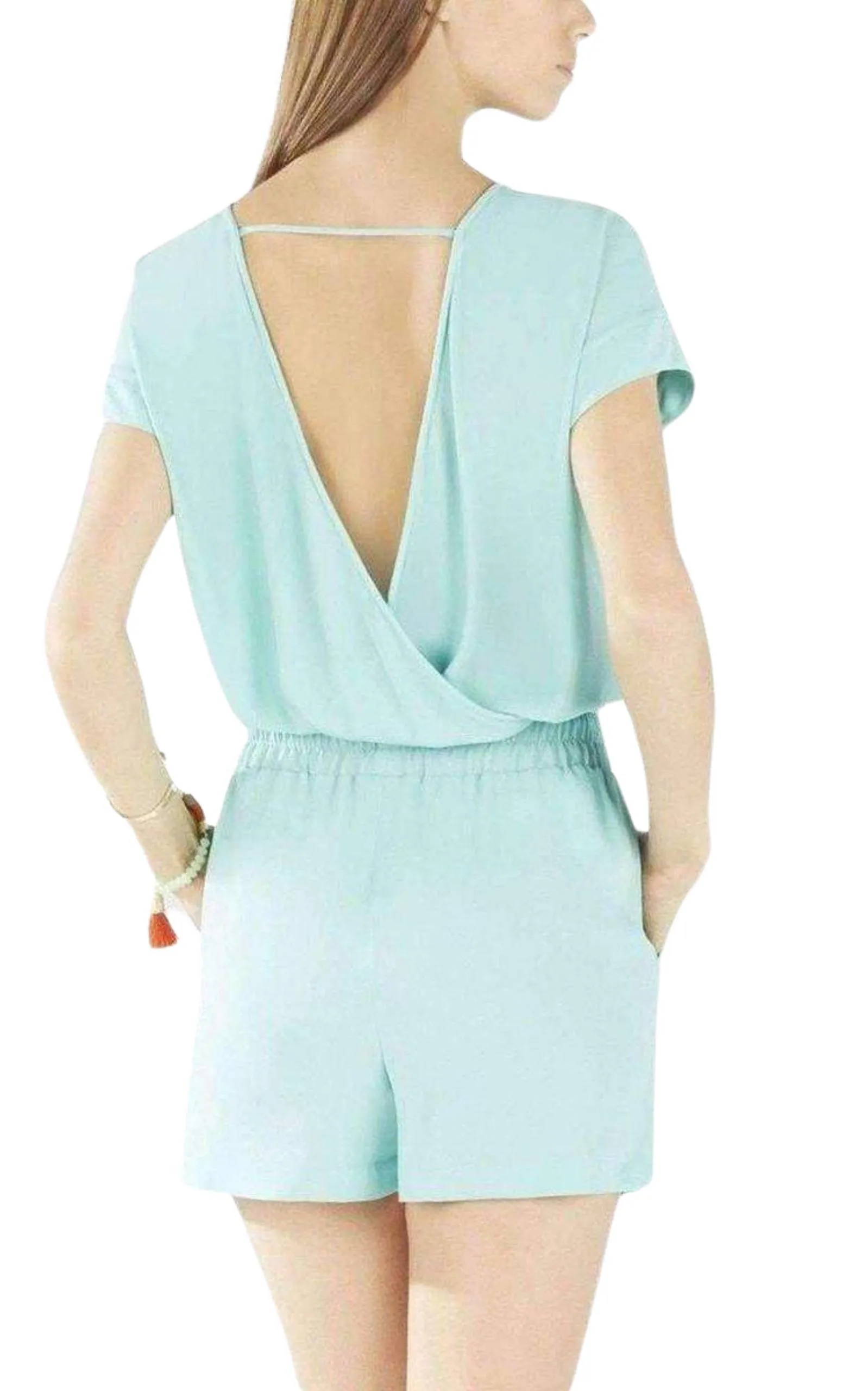 Angella Layered-Back Romper sold by Runaway Catalog product image thumbnail 4