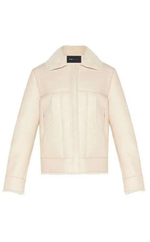 Carlton Faux Leather Aviator Jacket sold by Runaway Catalog