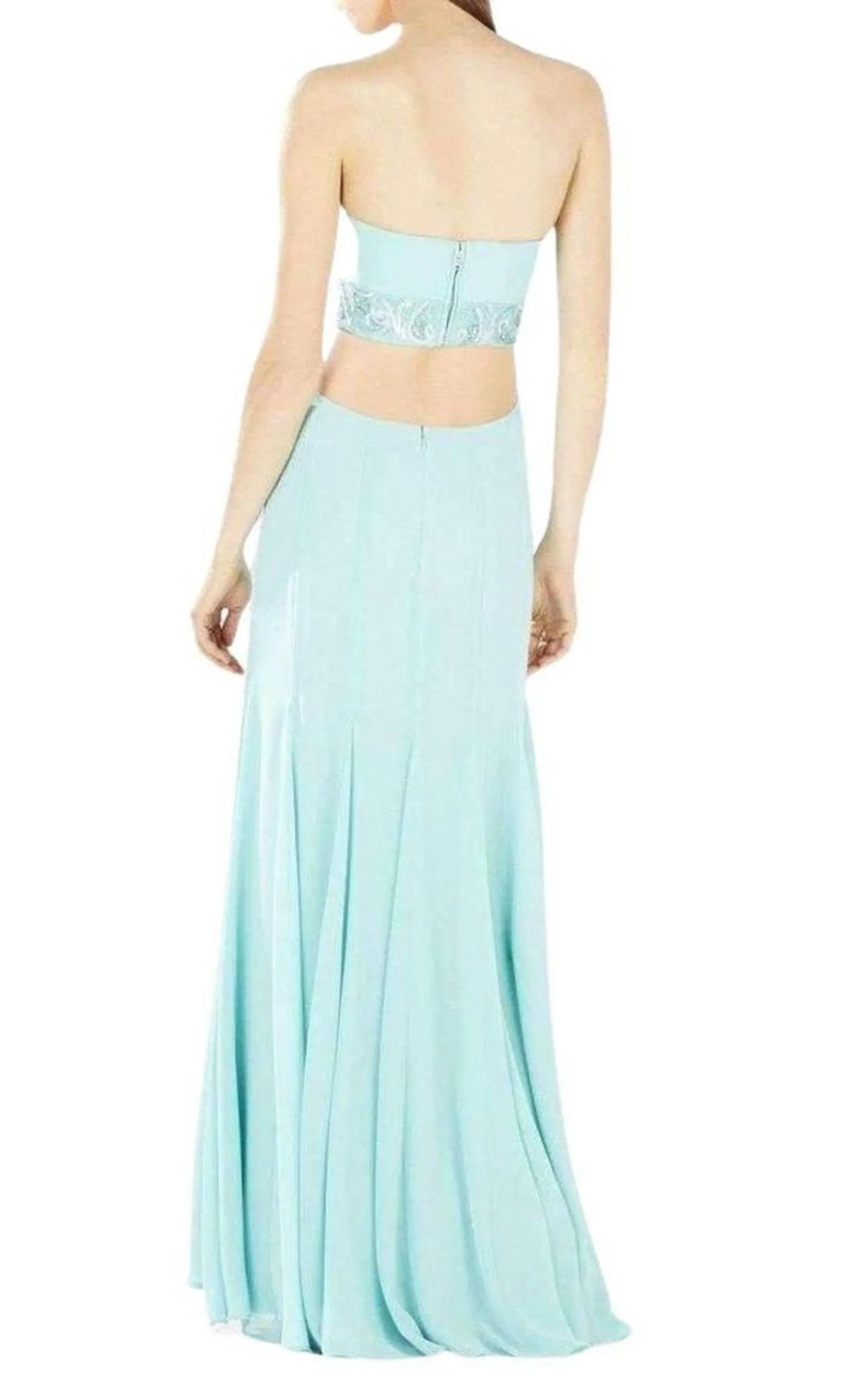 Axelle Strapless Waist Cutout Gown sold by Runaway Catalog product image thumbnail 4