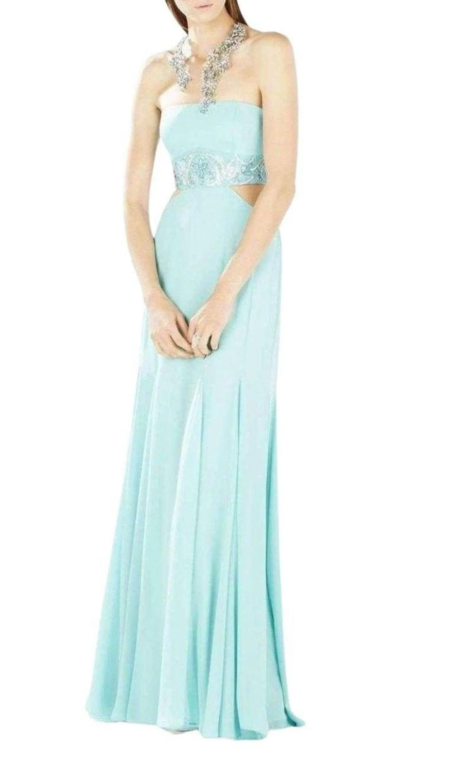Axelle Strapless Waist Cutout Gown sold by Runaway Catalog product image thumbnail 5