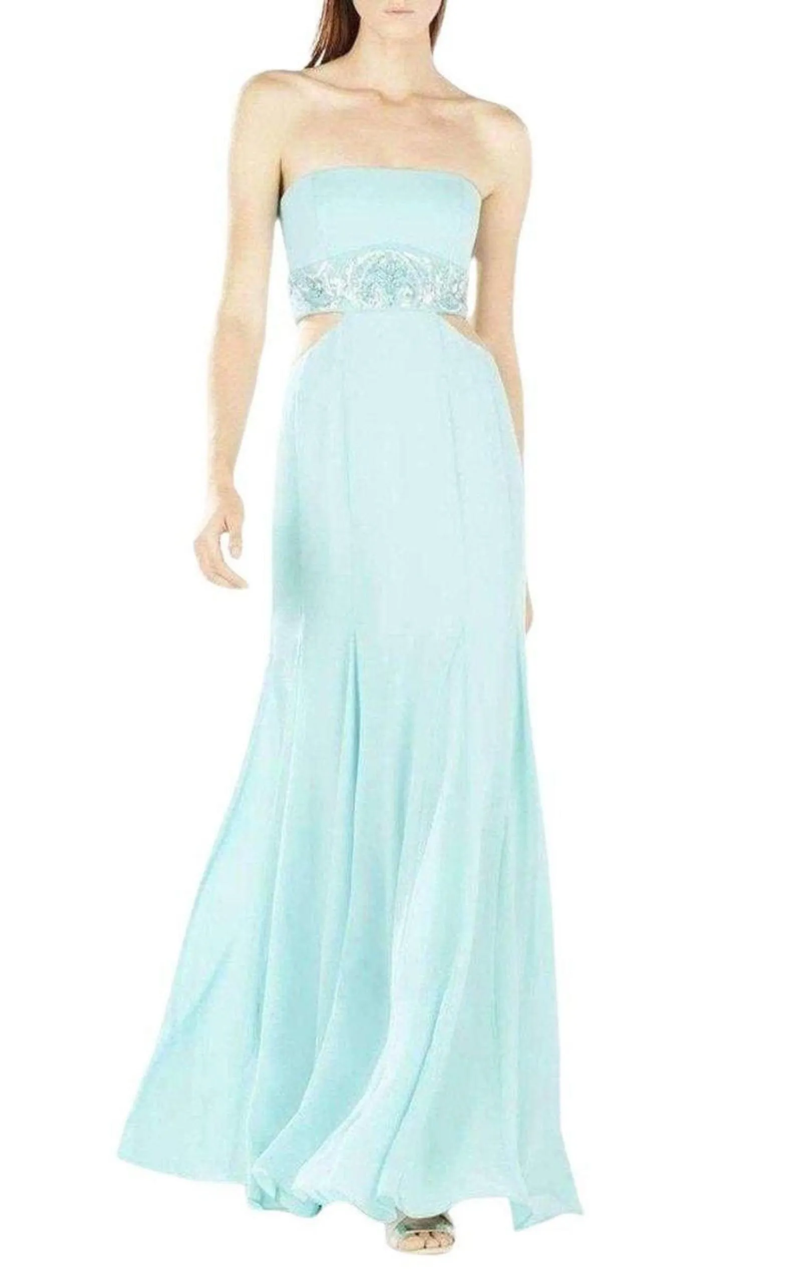 Axelle Strapless Waist Cutout Gown sold by Runaway Catalog product image thumbnail 3