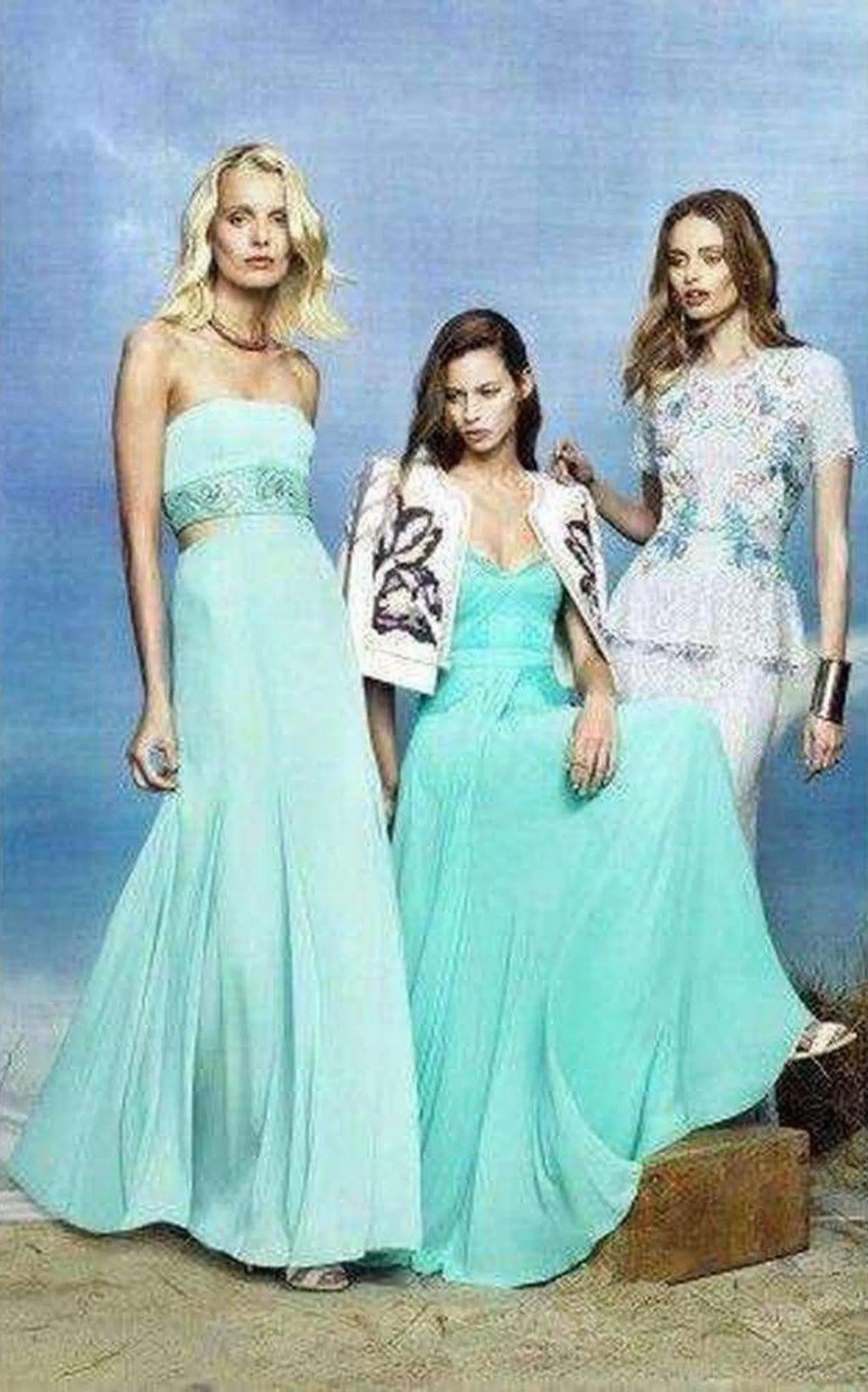 Axelle Strapless Waist Cutout Gown sold by Runaway Catalog product image thumbnail 2