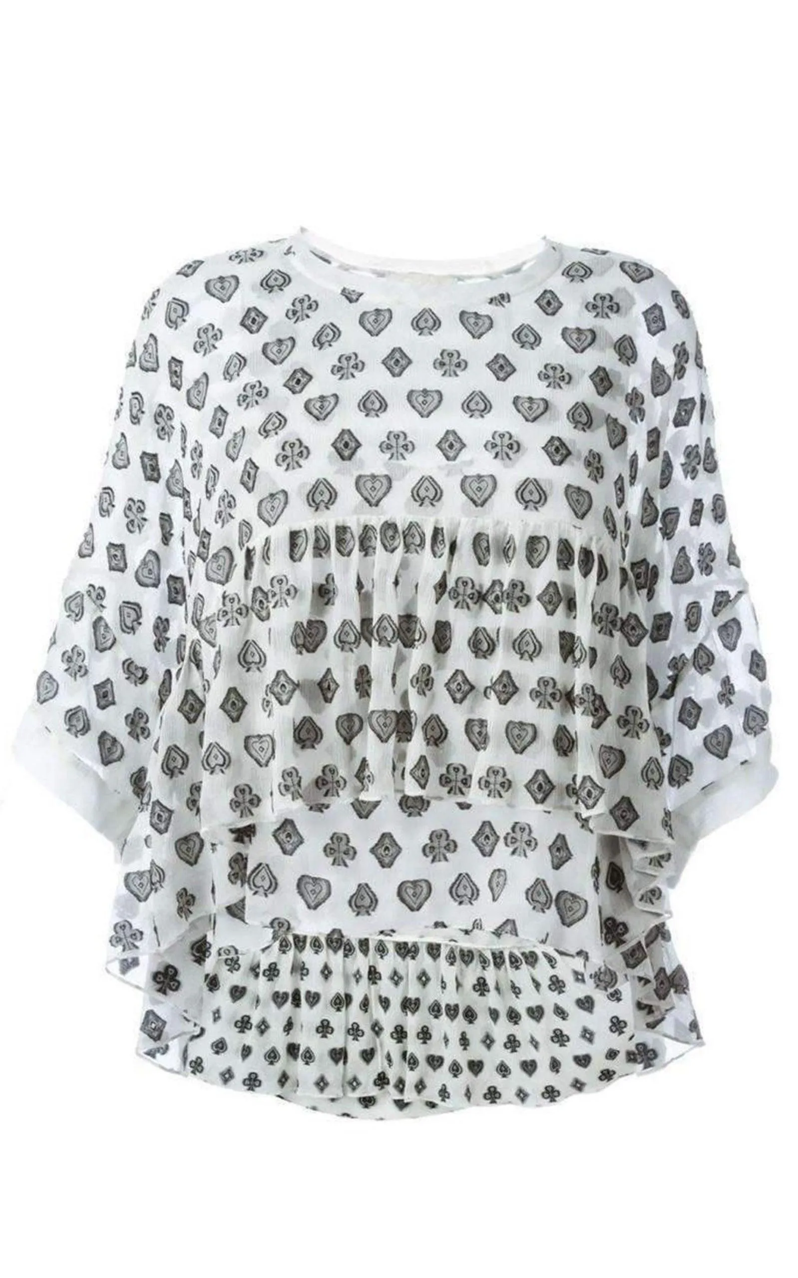Fil Coupé Two Overlapping Silk Tops sold by Runaway Catalog