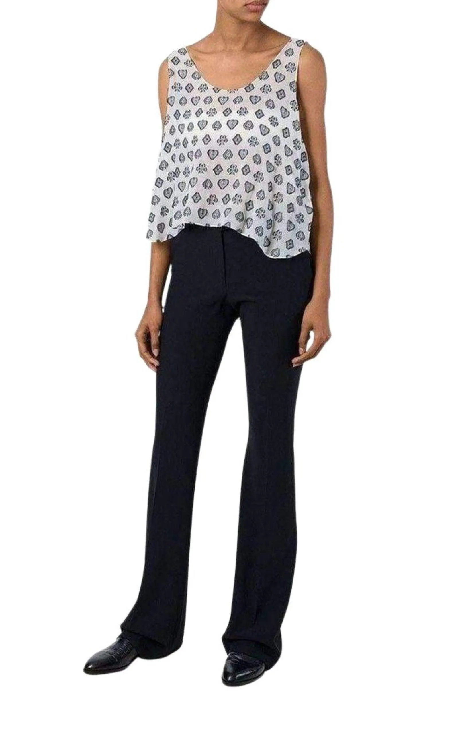Fil Coupé Two Overlapping Silk Tops sold by Runaway Catalog product image thumbnail 4