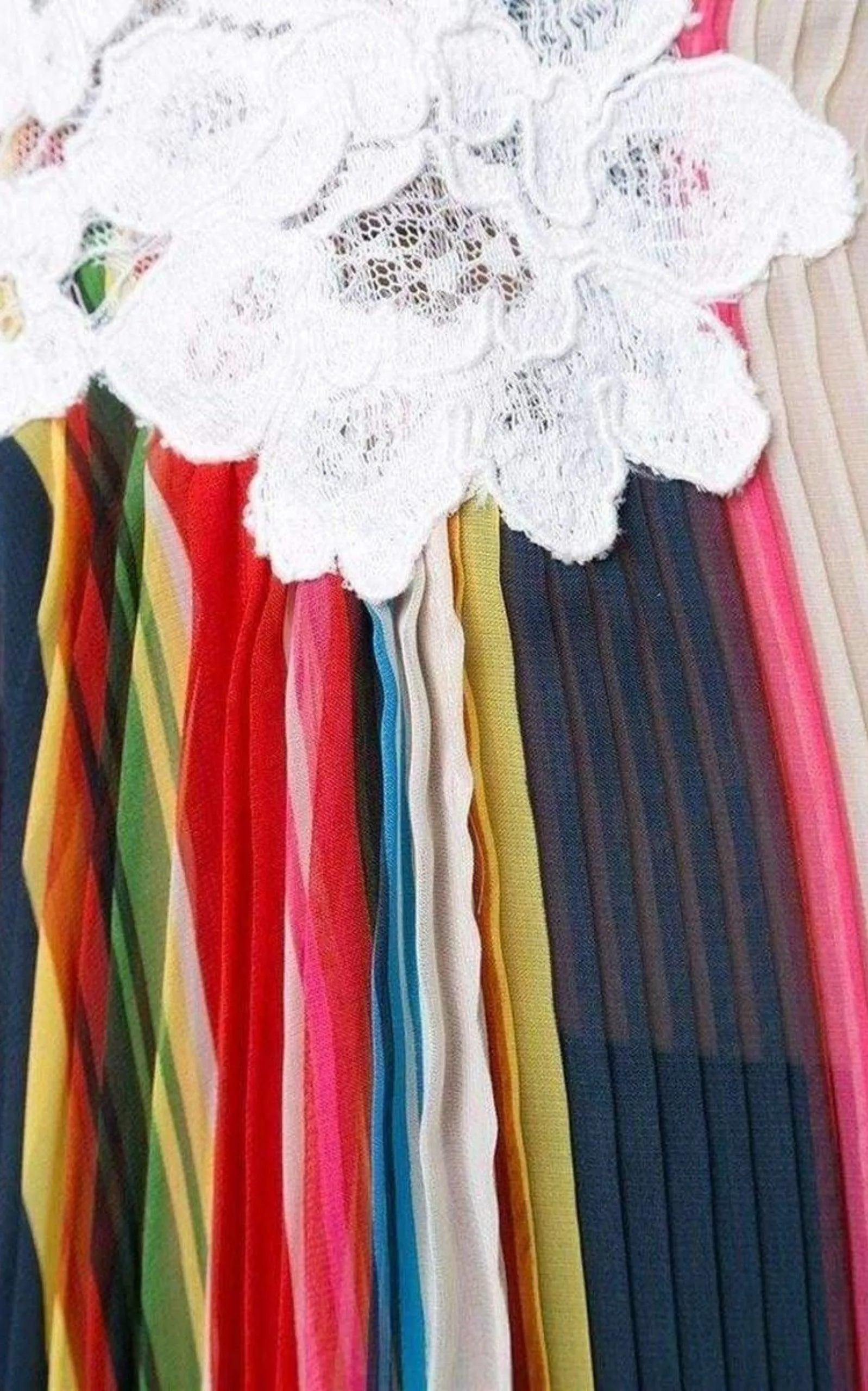Striped Pleated Camisole Tank Top sold by Runaway Catalog product image thumbnail 5