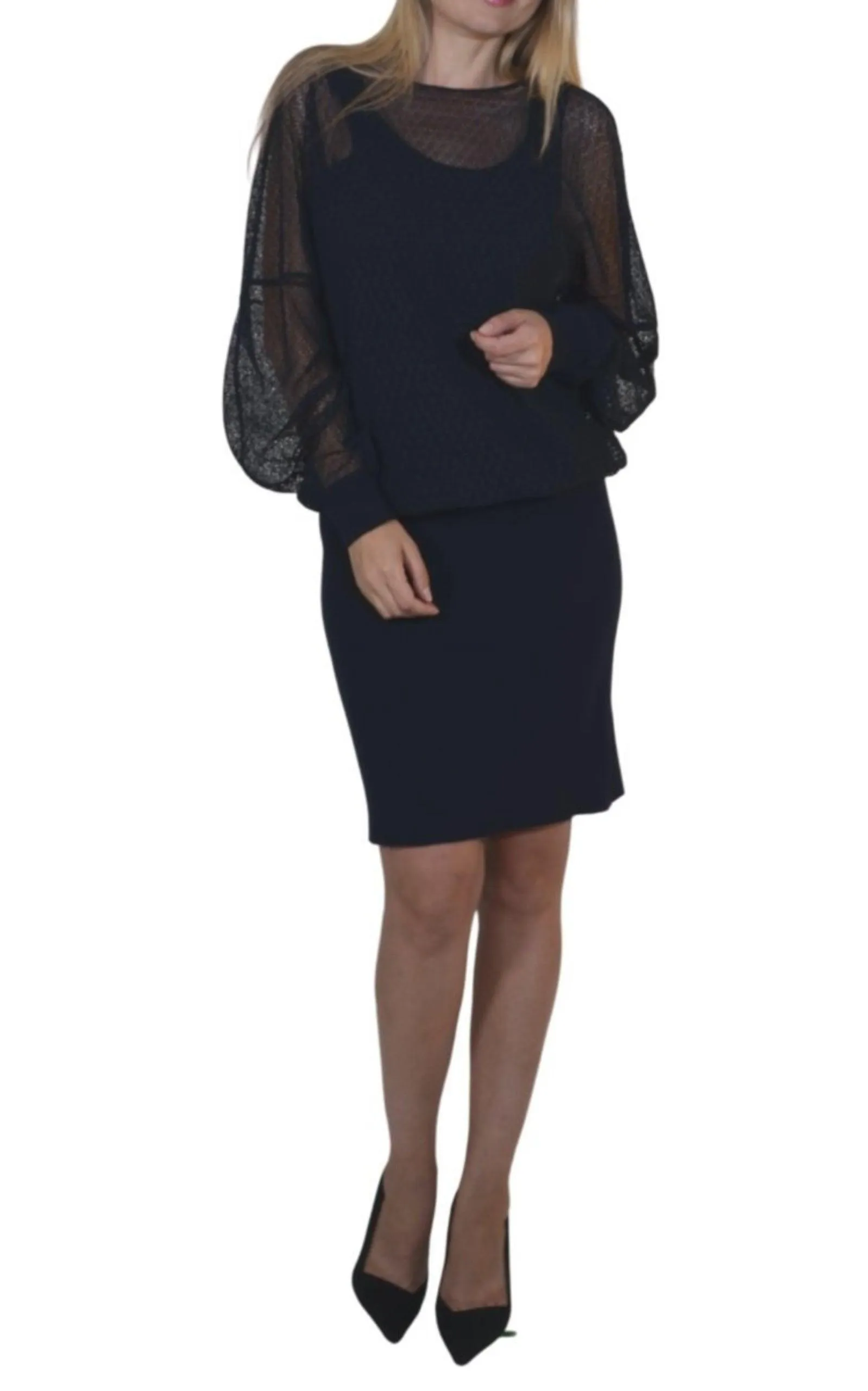 Sweatshirt Cashmere Blend Dress sold by Runaway Catalog product image thumbnail 2