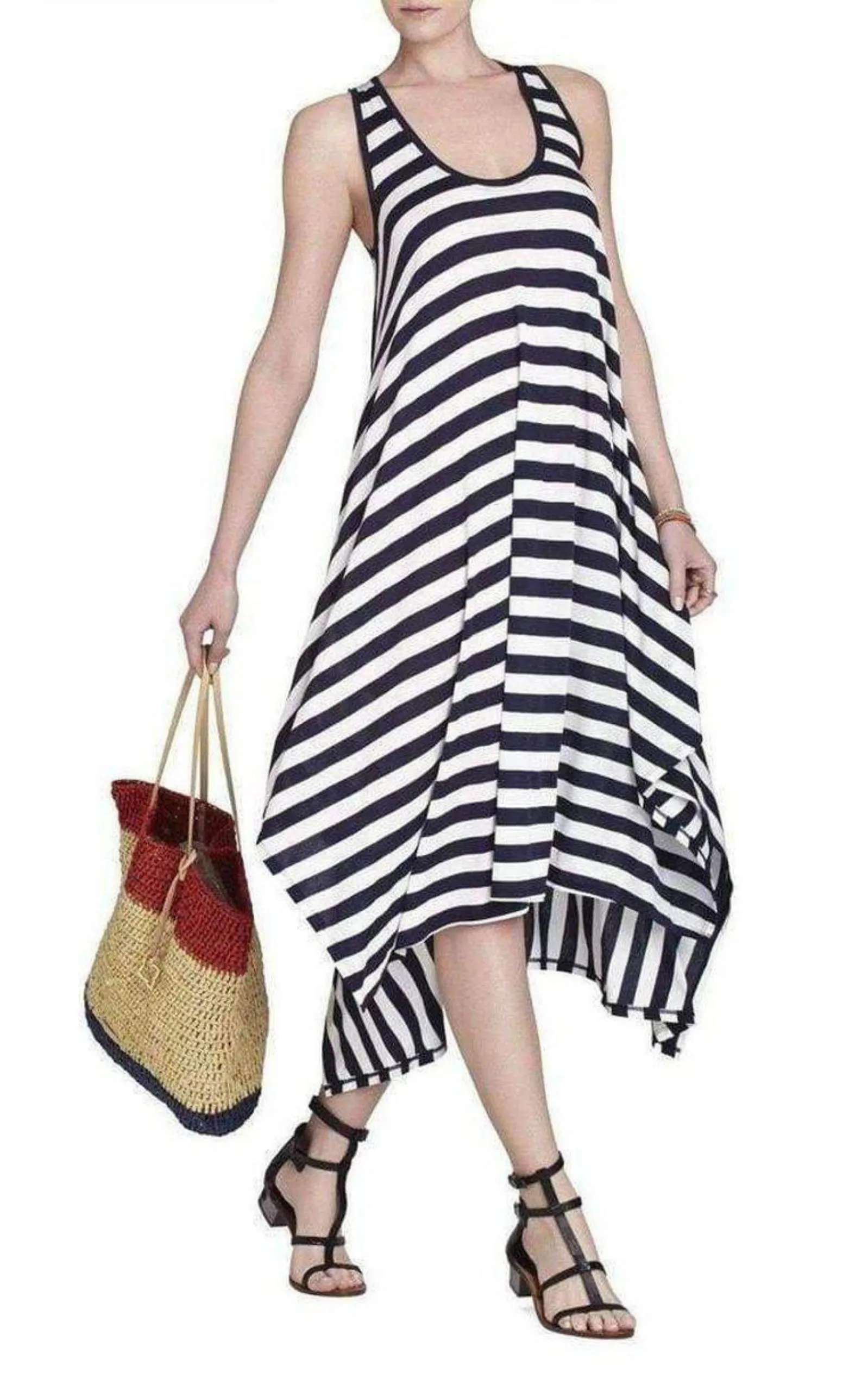 Mylene Handkerchief-Hem Knit Dress sold by Runaway Catalog