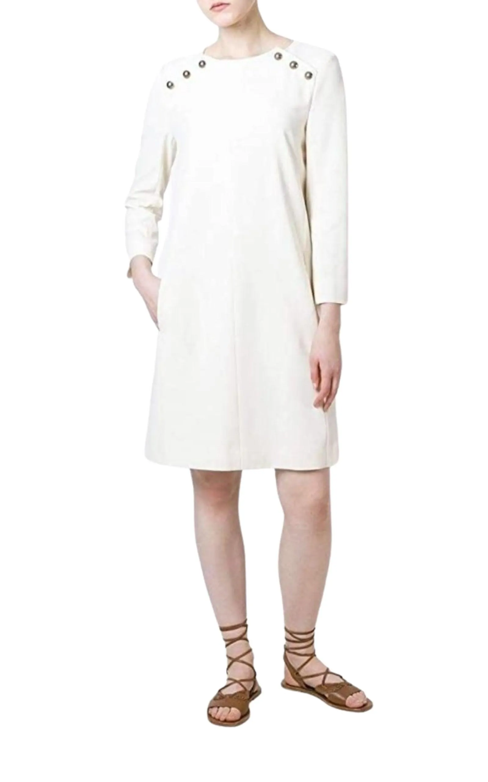 Decorative Button Dress sold by Runaway Catalog product image thumbnail 2