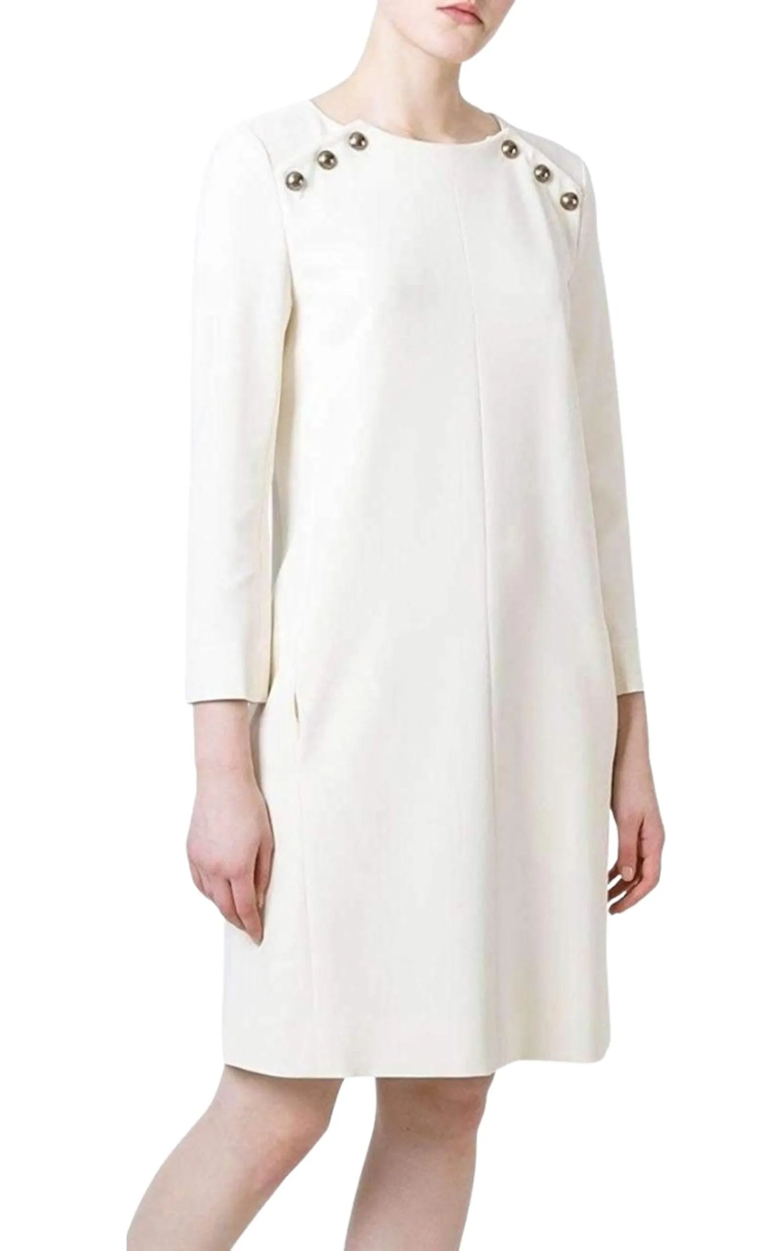 Decorative Button Dress sold by Runaway Catalog product image thumbnail 3