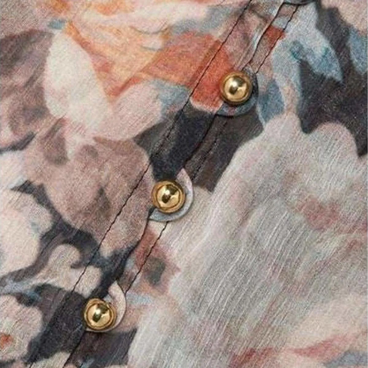 Tempest Frolic Ruffled Floral Print Silk Blouse sold by Runaway Catalog product image thumbnail 4