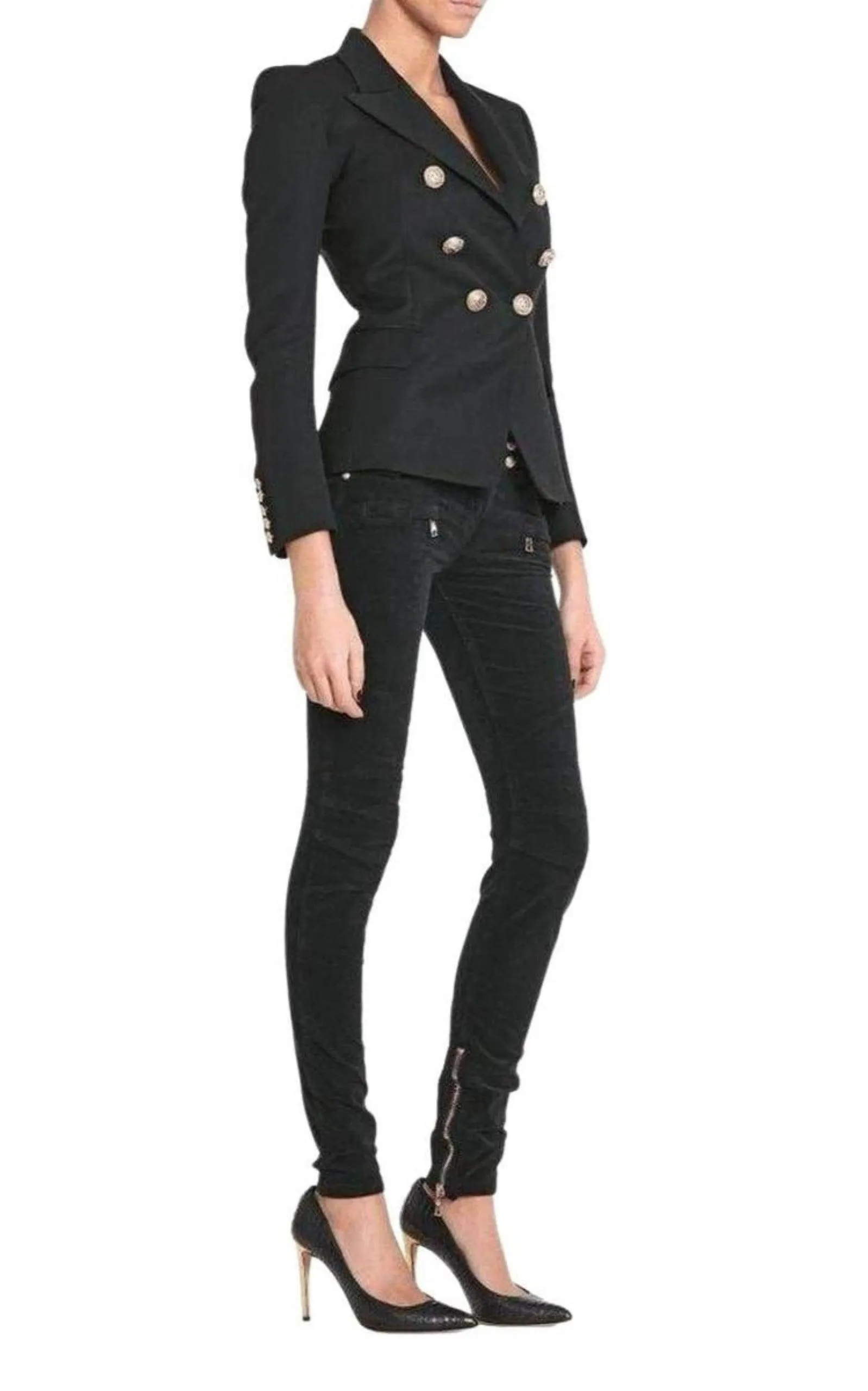 Velvet Biker Jeans sold by Runaway Catalog product image thumbnail 3
