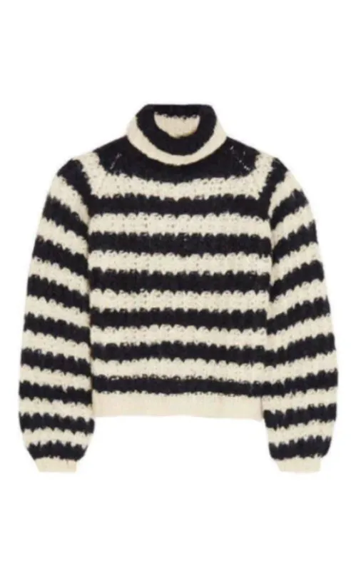 Striped Mohair Blend Sweater sold by Runaway Catalog
