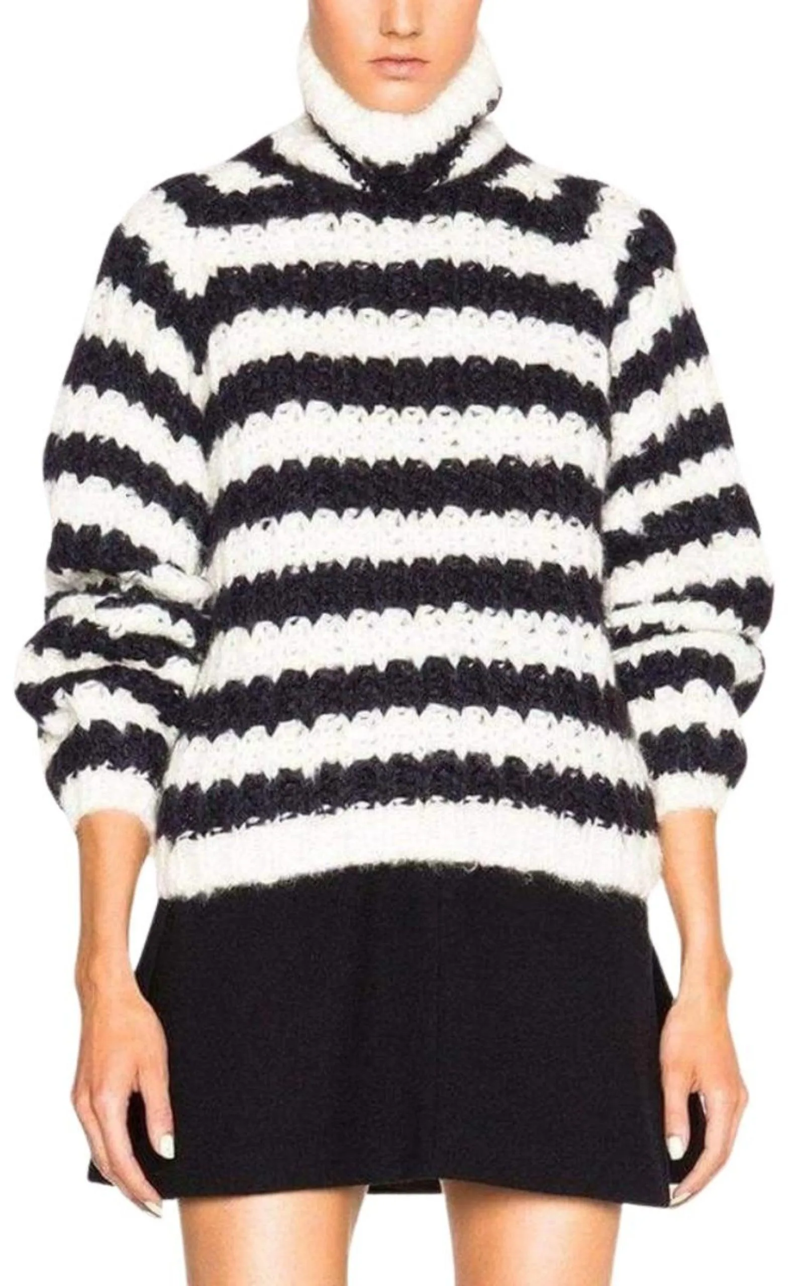 Striped Mohair Blend Sweater sold by Runaway Catalog product image thumbnail 2