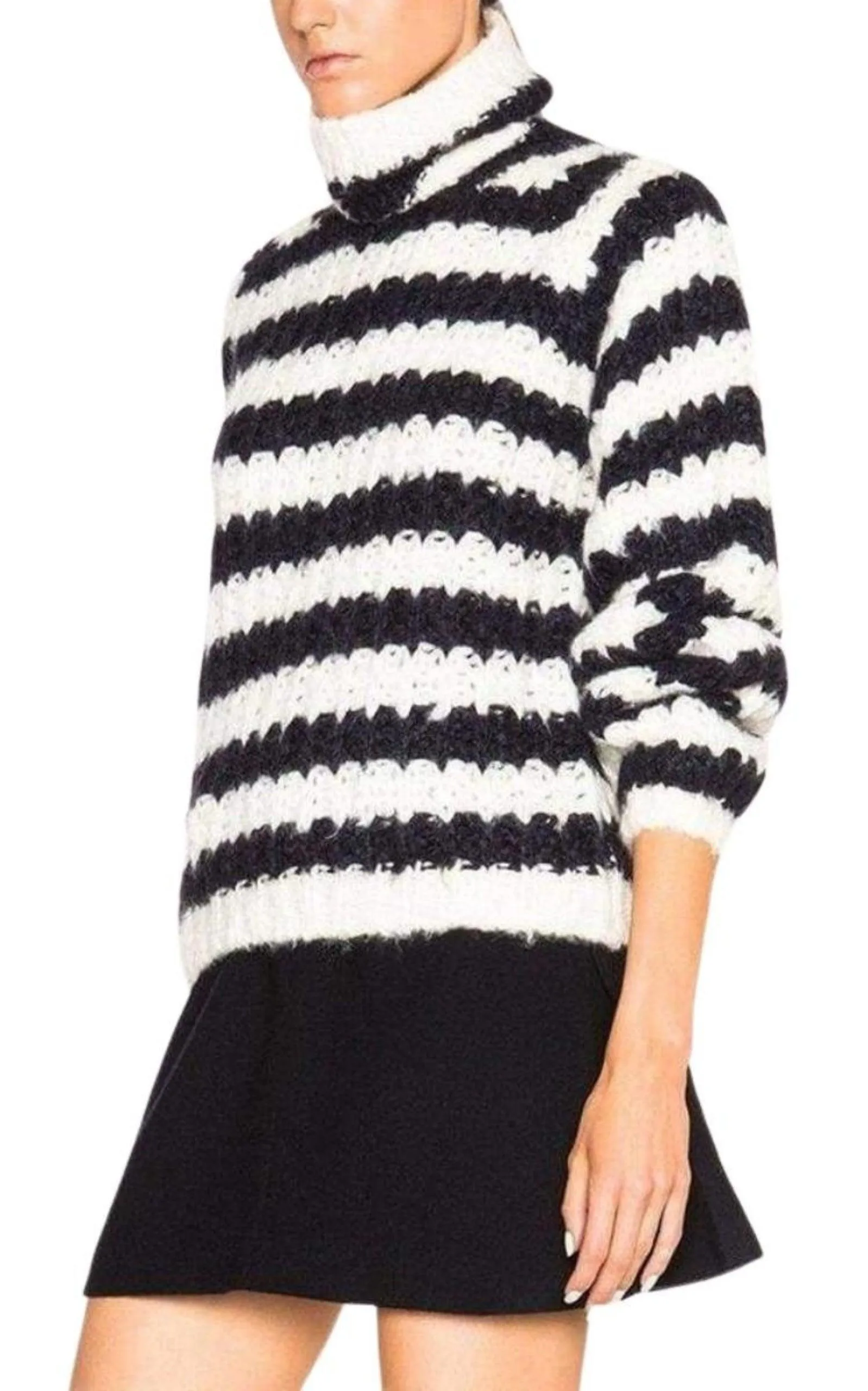 Striped Mohair Blend Sweater sold by Runaway Catalog product image thumbnail 3