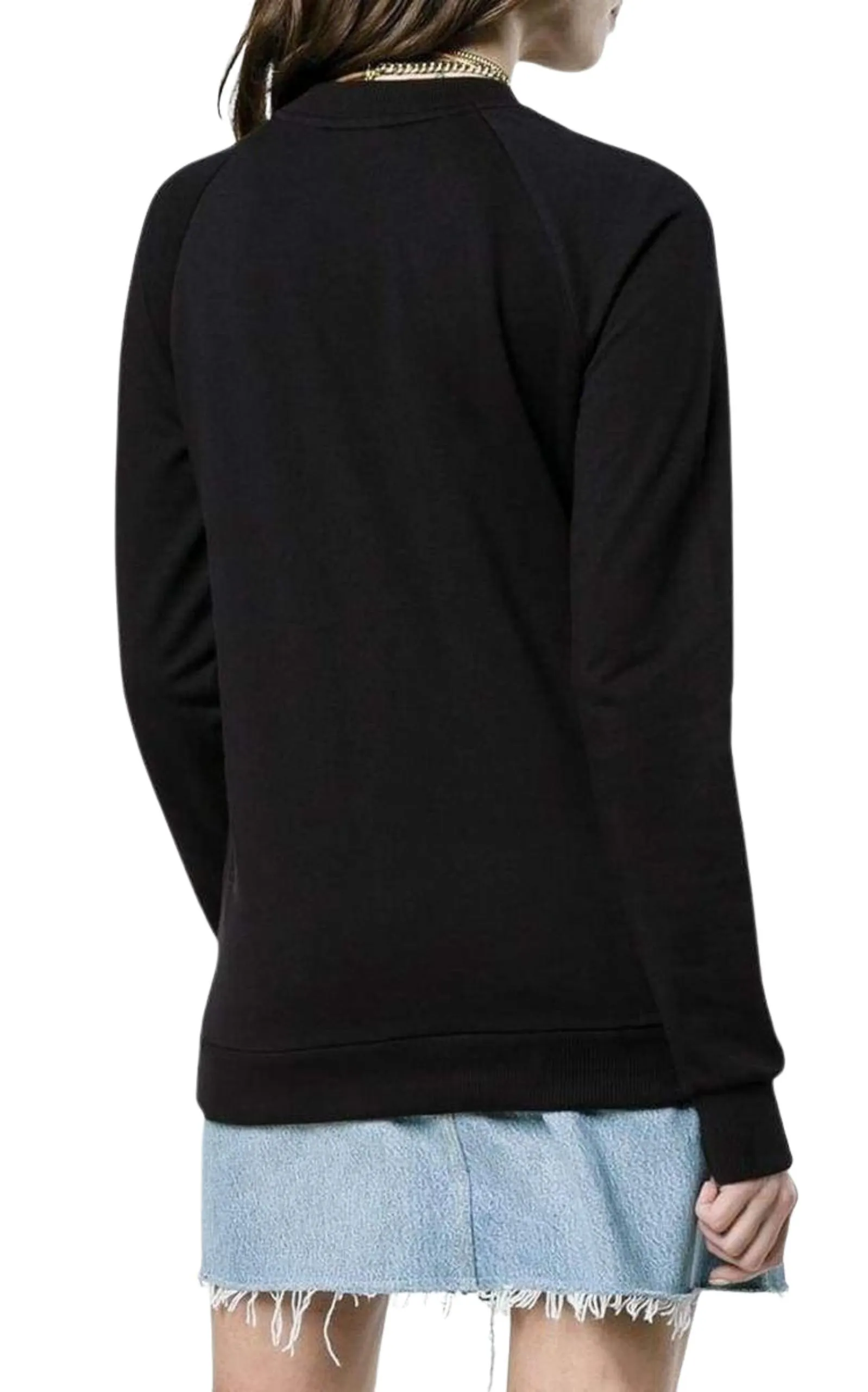 Crewneck Silver Logo Sweatshirt sold by Runaway Catalog product image thumbnail 3