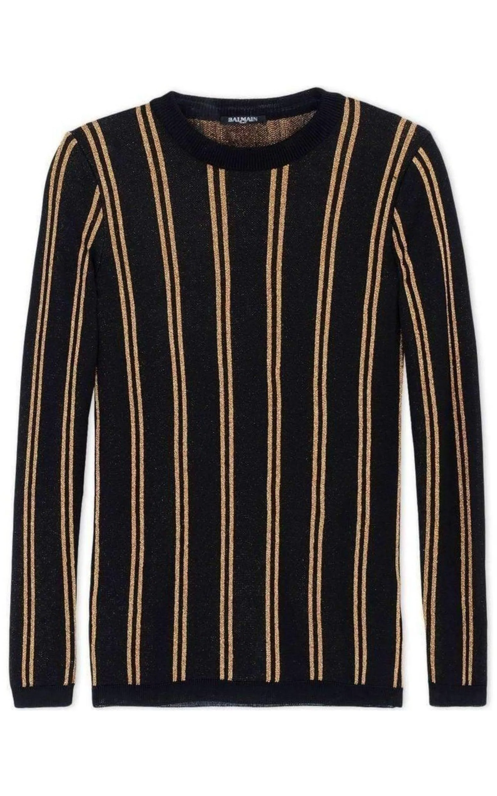 Black And Gold Striped Sweater sold by Runaway Catalog