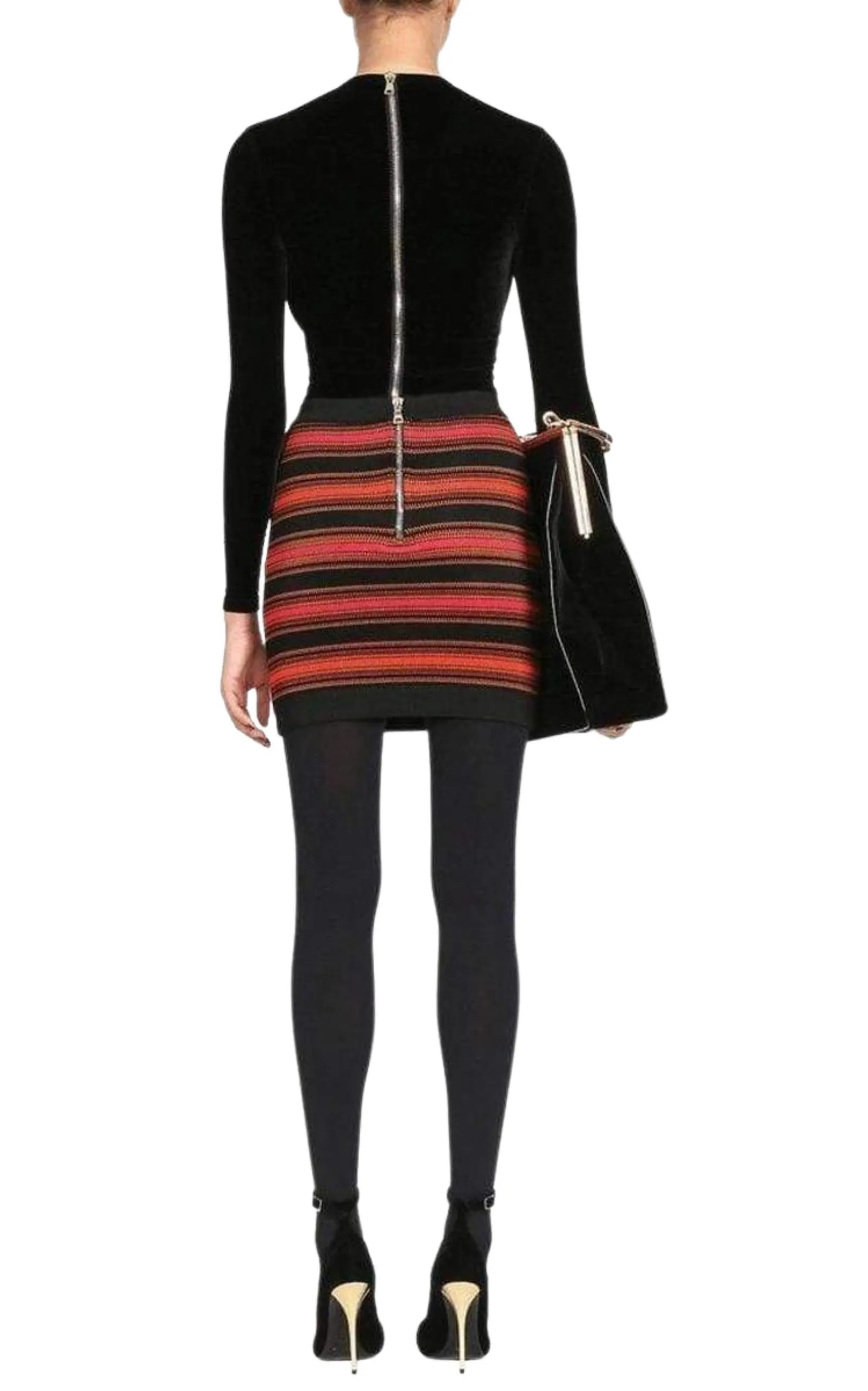Striped Stretch-Knit Mini Skirt sold by Runaway Catalog product image thumbnail 5