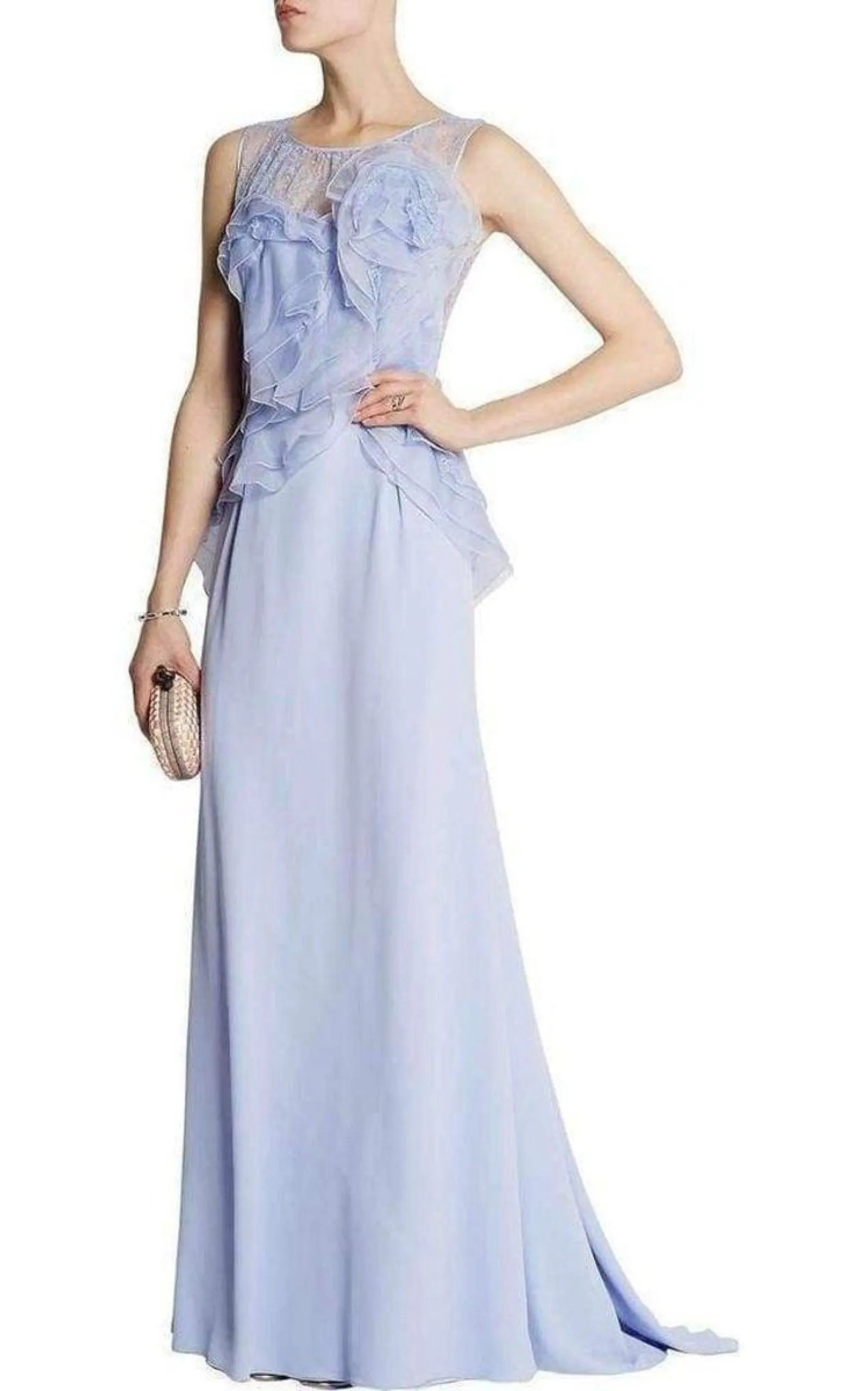 Ruffle Silk Crêpe Gown sold by Runaway Catalog product image thumbnail 2