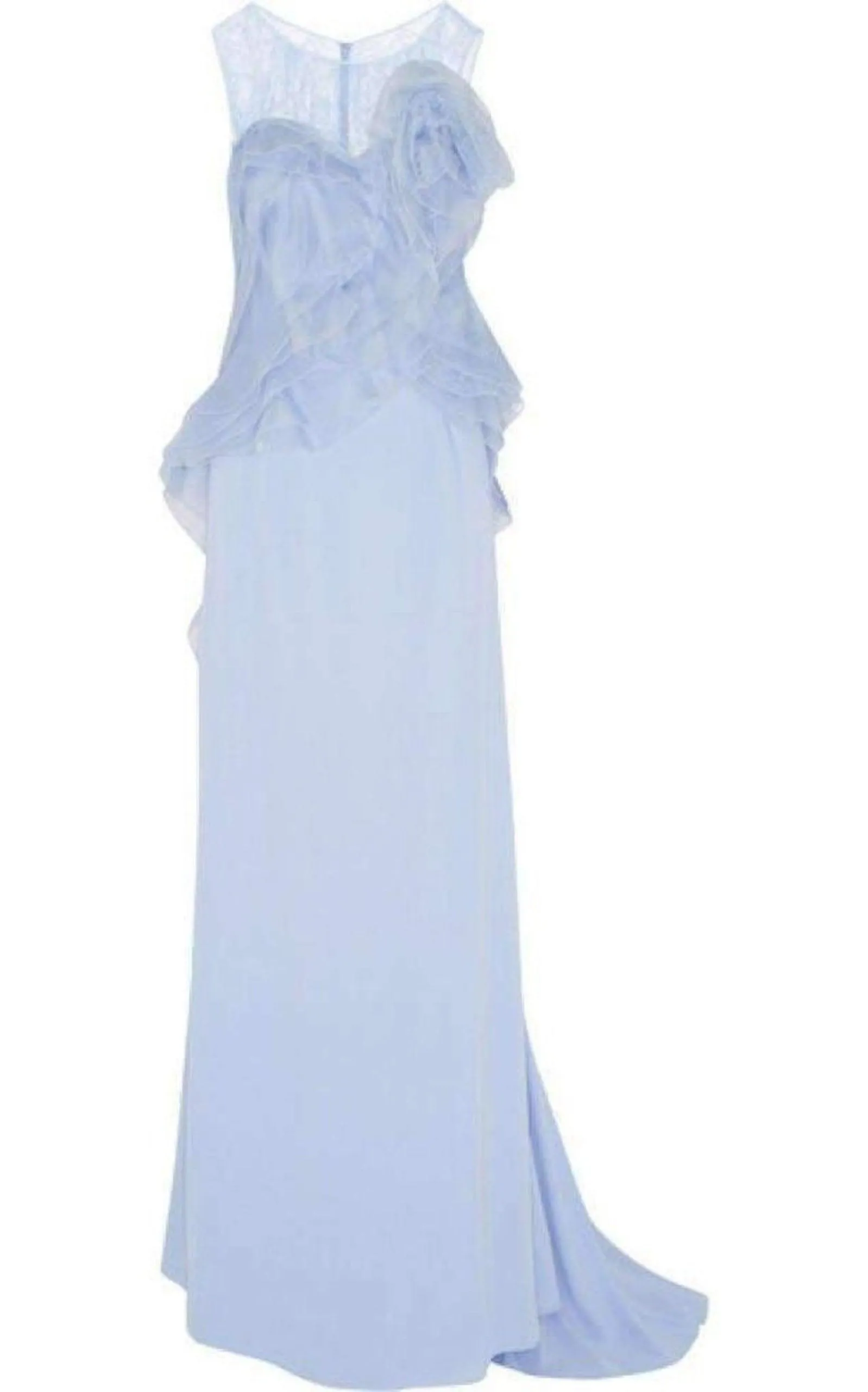 Ruffle Silk Crêpe Gown sold by Runaway Catalog