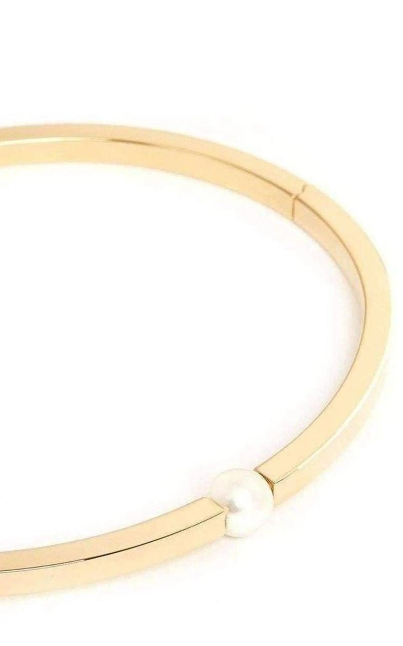 Darcey Inset Swarovski Pearl Chunky Torque Necklace sold by Runaway Catalog product image thumbnail 3