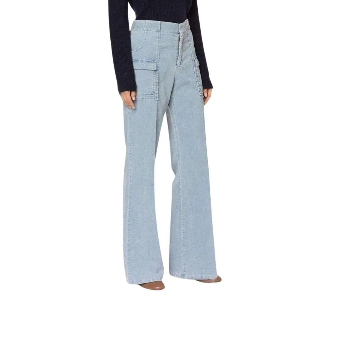 Corduroy Wide Leg Trousers Pants sold by Runaway Catalog product image thumbnail 4