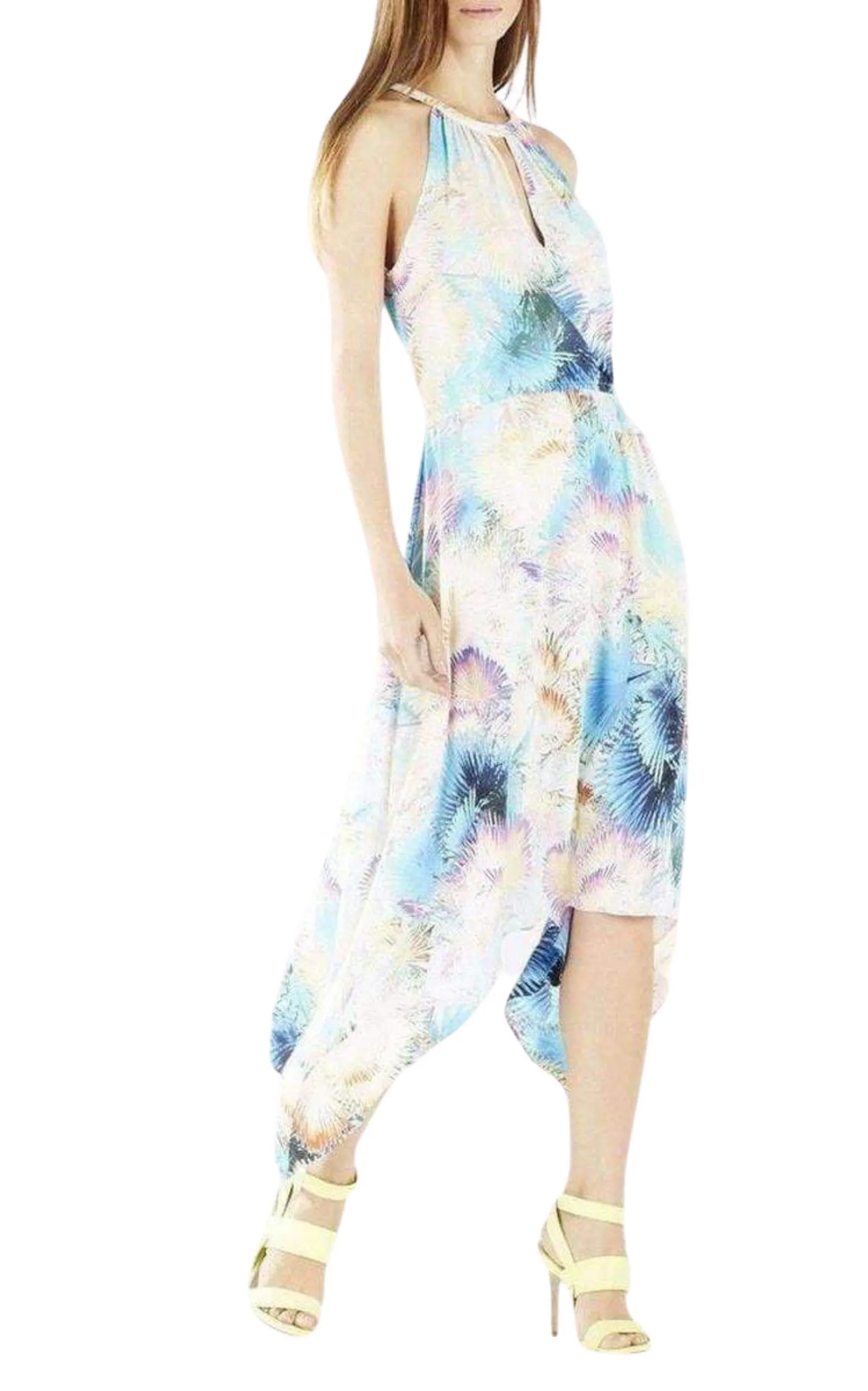 Keelie Printed Waist Tie Halter Dress sold by Runaway Catalog product image thumbnail 3