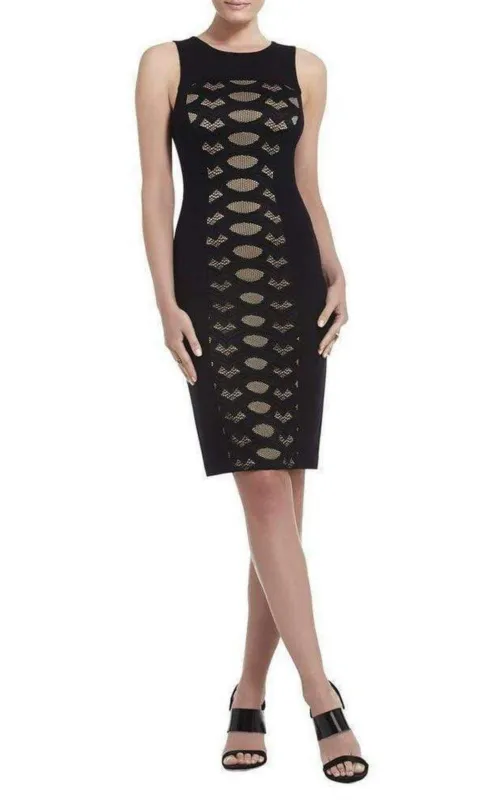 Leona Lace Dress with Contrast Ponte Dress sold by Runaway Catalog