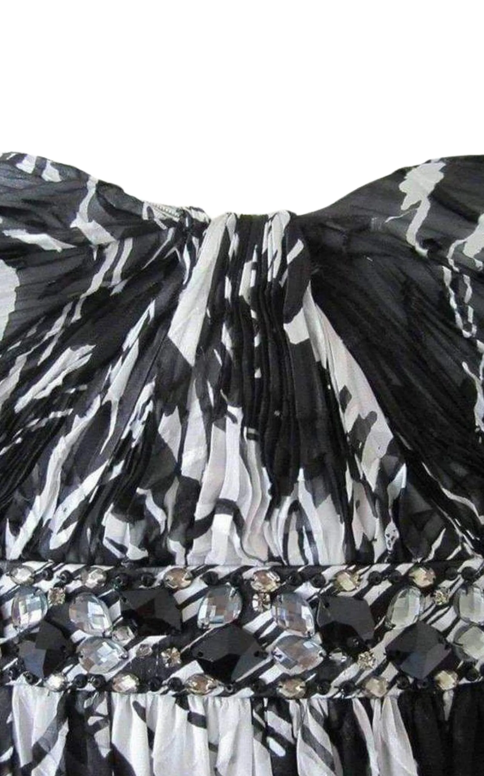 Rhinestone Embellished Full Length Gown sold by Runaway Catalog product image thumbnail 3