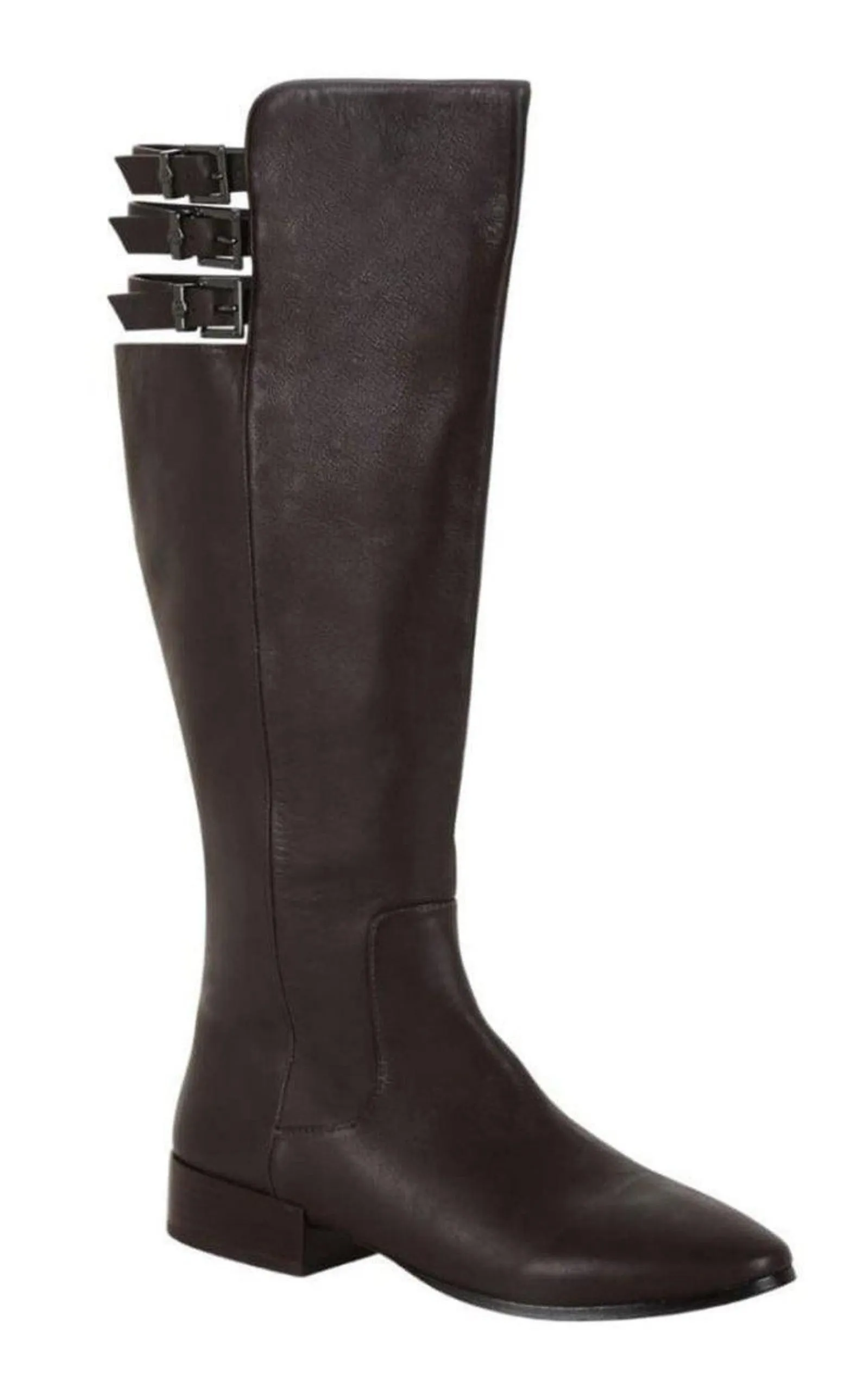 Central Brown Leather Riding Boots sold by Runaway Catalog