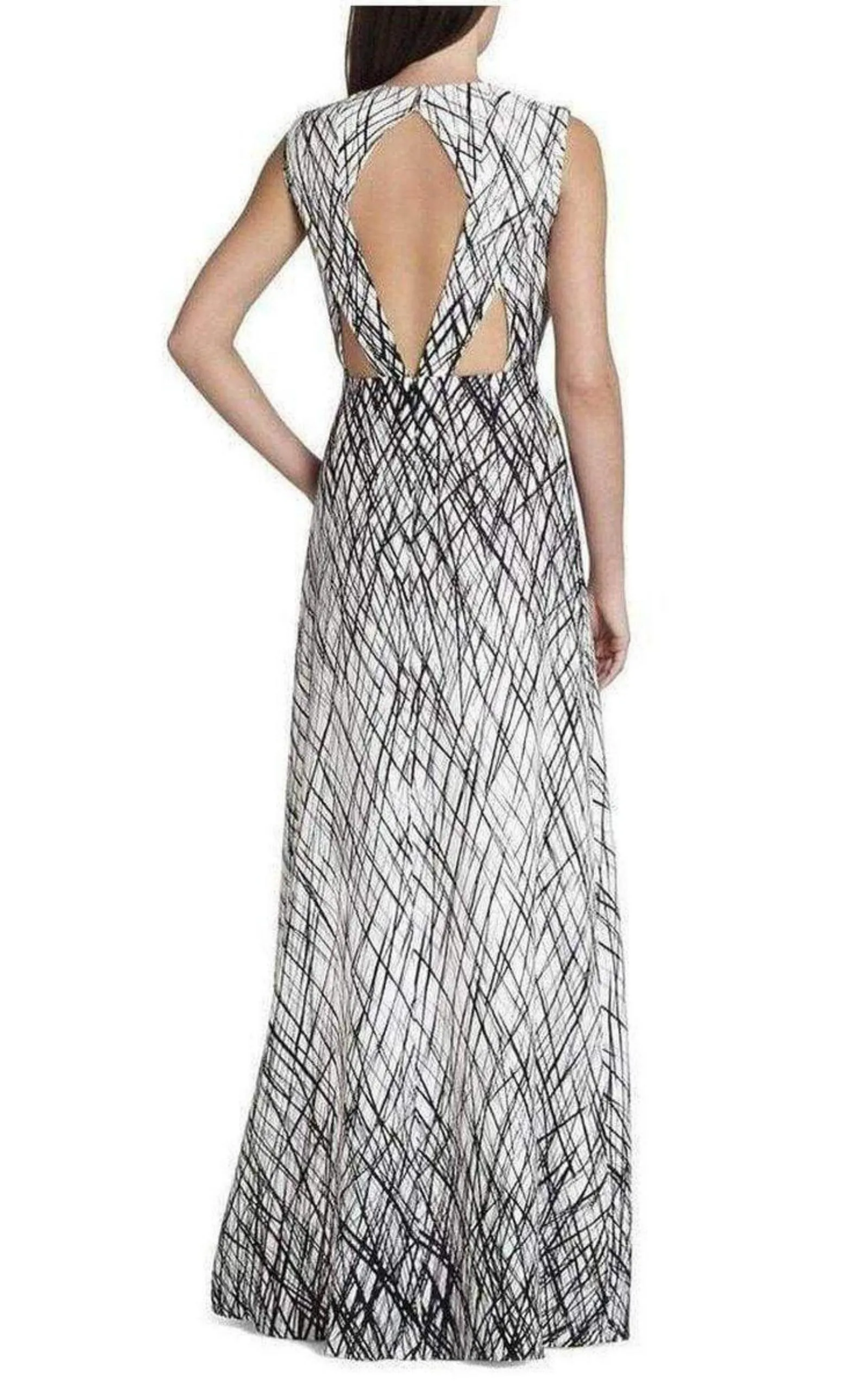 Sleeveless Printed Gown Dress sold by Runaway Catalog product image thumbnail 3