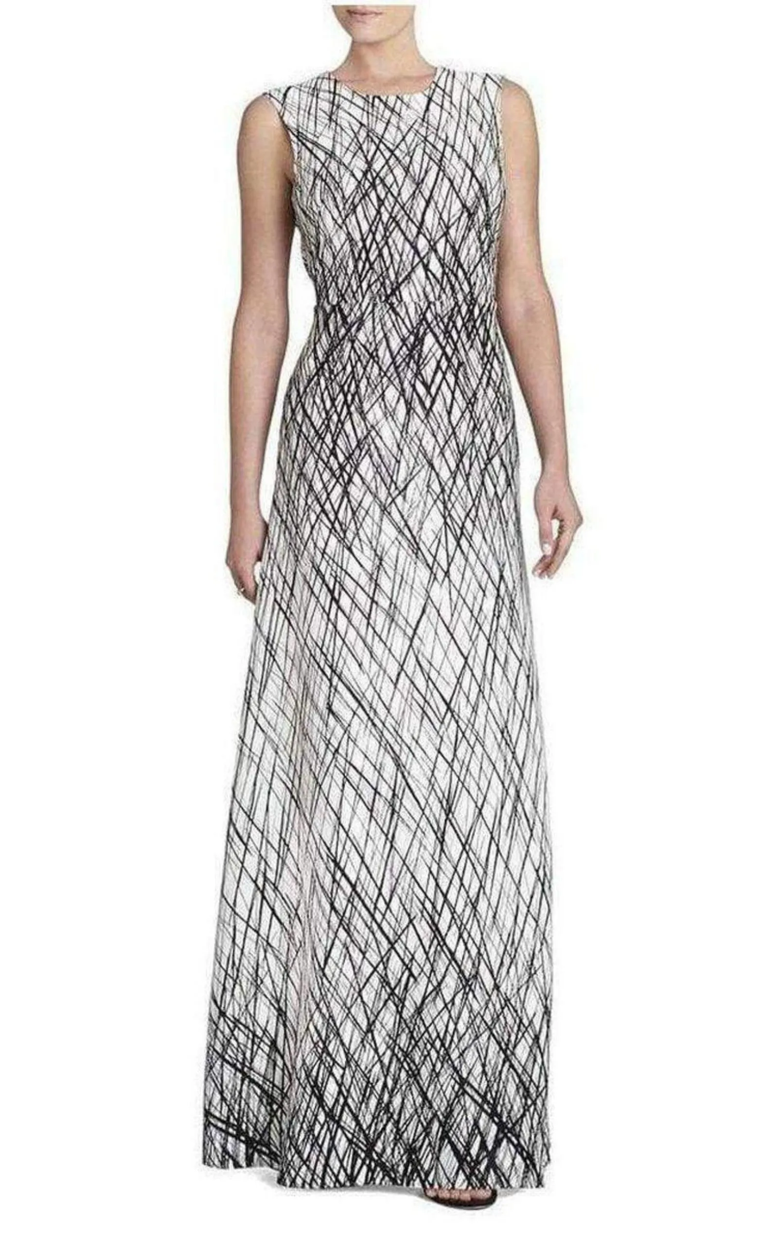Sleeveless Printed Gown Dress sold by Runaway Catalog product image thumbnail 2