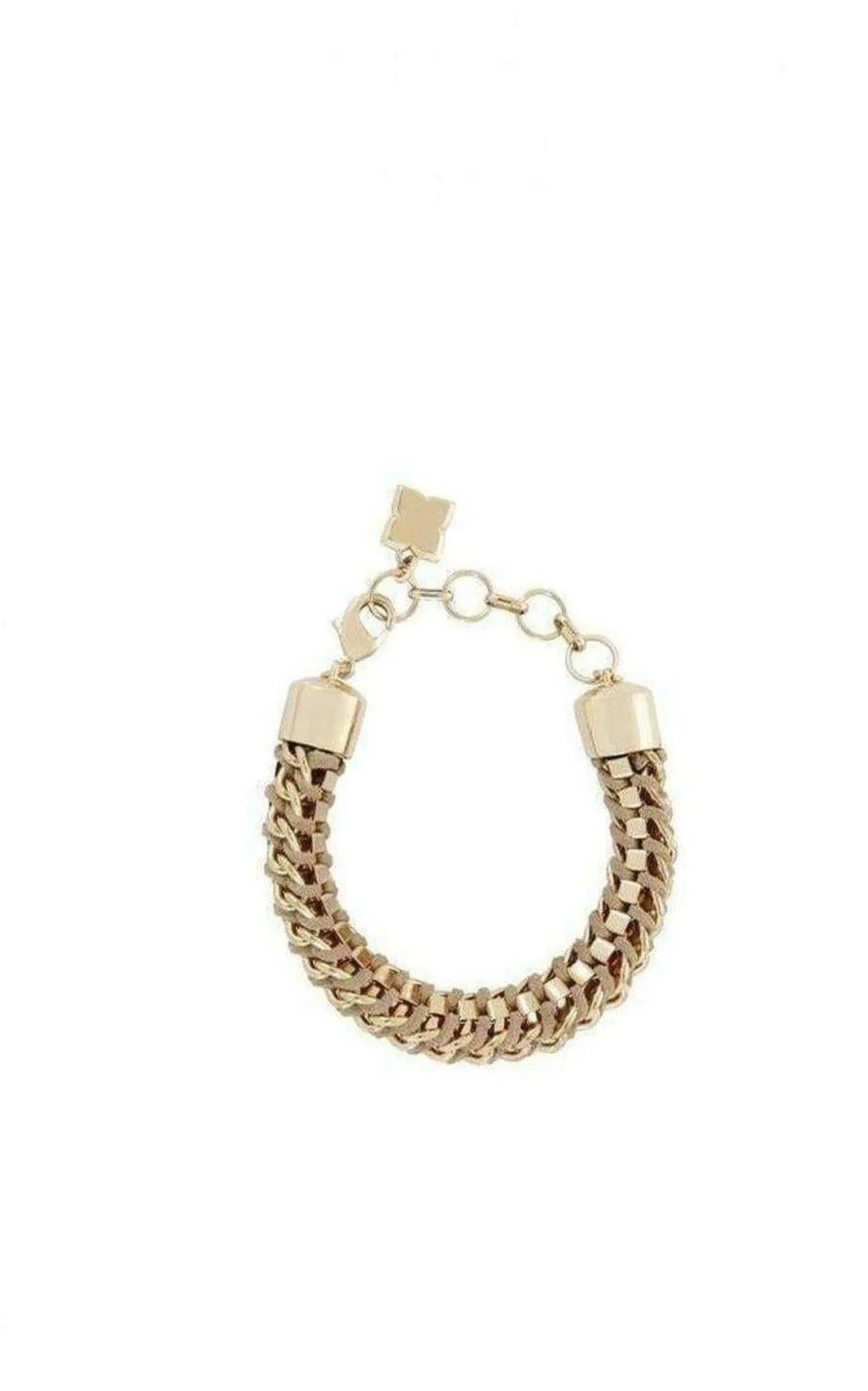 Box Beige Chain Bracelet sold by Runaway Catalog