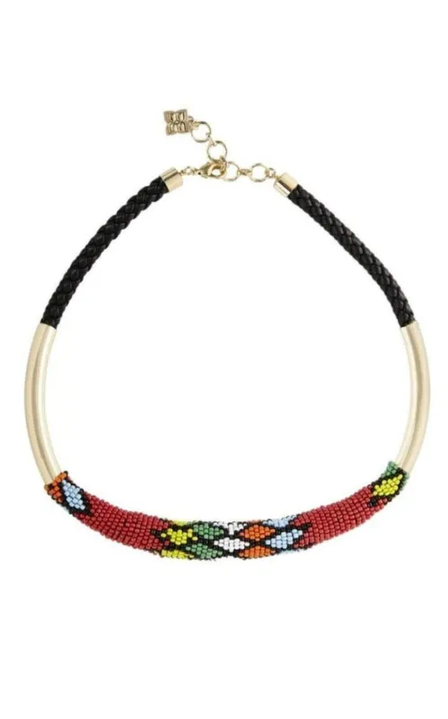 Tribal Seed Bead Necklace sold by Runaway Catalog