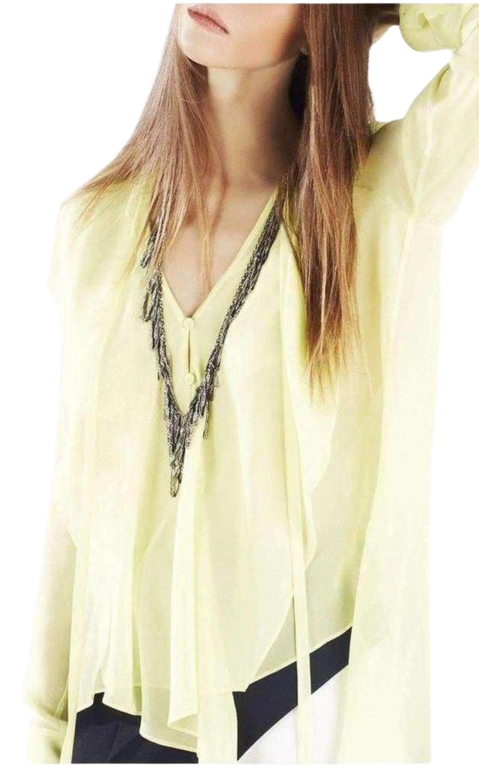 Looped Chained Necklace sold by Runaway Catalog product image thumbnail 3