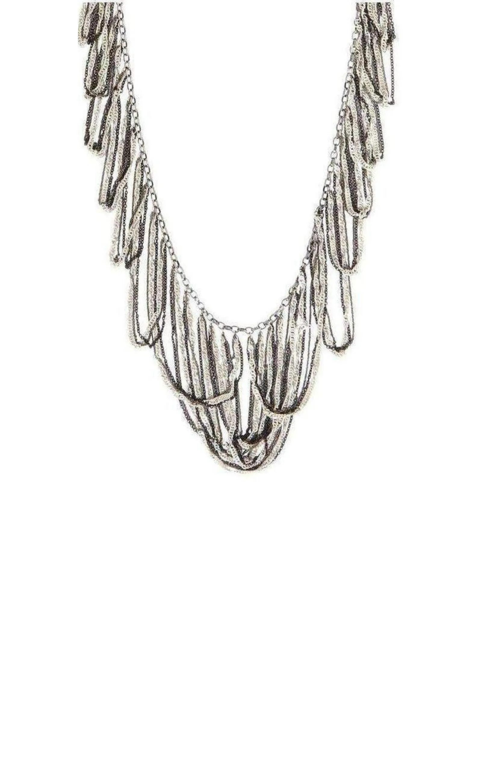 Looped Chained Necklace sold by Runaway Catalog product image thumbnail 2