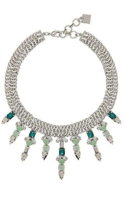 Blue Stone Drop Necklace sold by Runaway Catalog