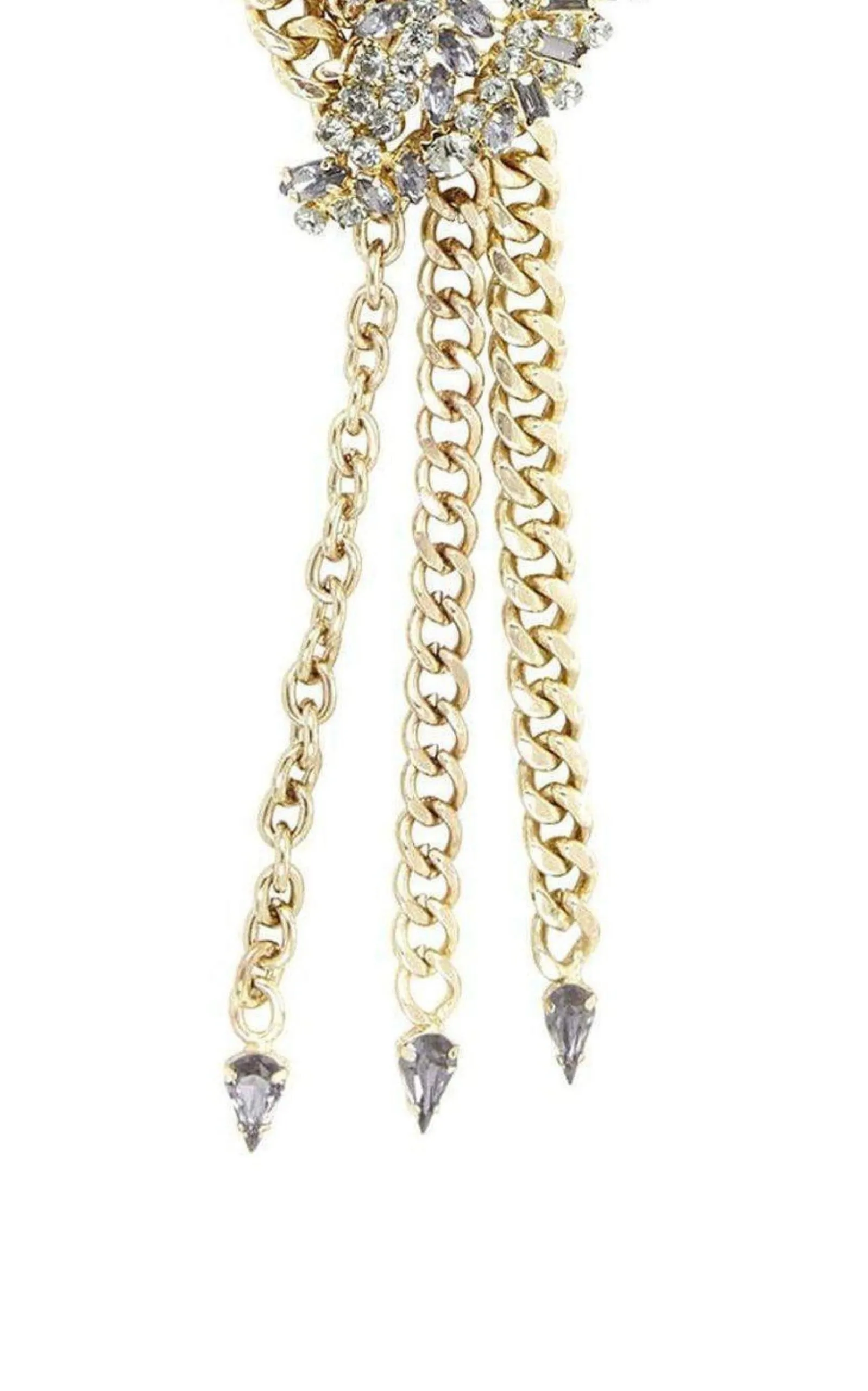 Stone Appliqué Chain Necklace sold by Runaway Catalog product image thumbnail 2