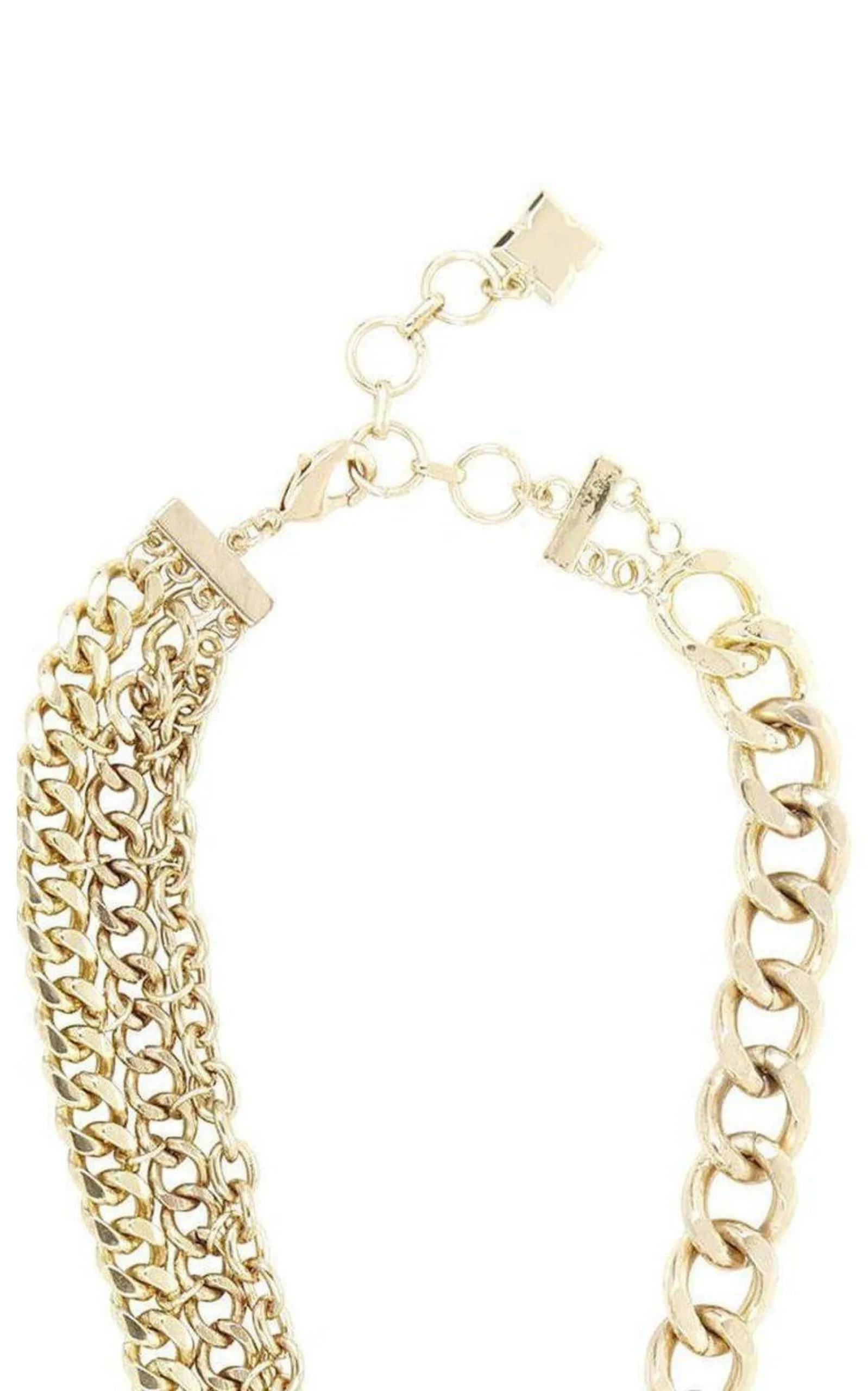 Stone Appliqué Chain Necklace sold by Runaway Catalog product image thumbnail 4