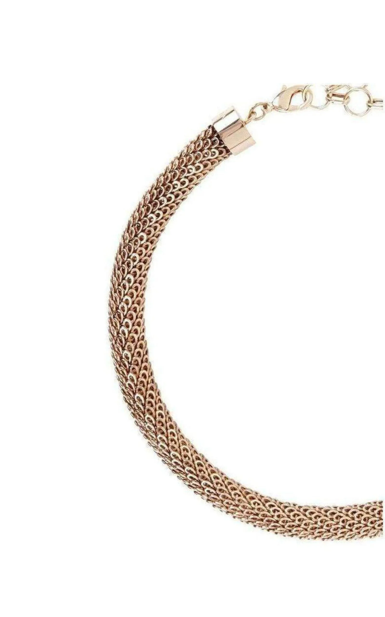 Rose Gold Looped Chain Necklace sold by Runaway Catalog product image thumbnail 2