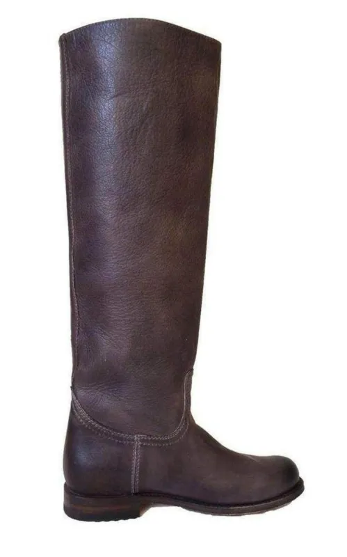 Leather Knee High Boots made by Sendra