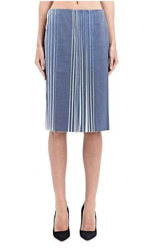 Gabriele Colangelo Pleated Cotton Skirt sold by Runaway Catalog