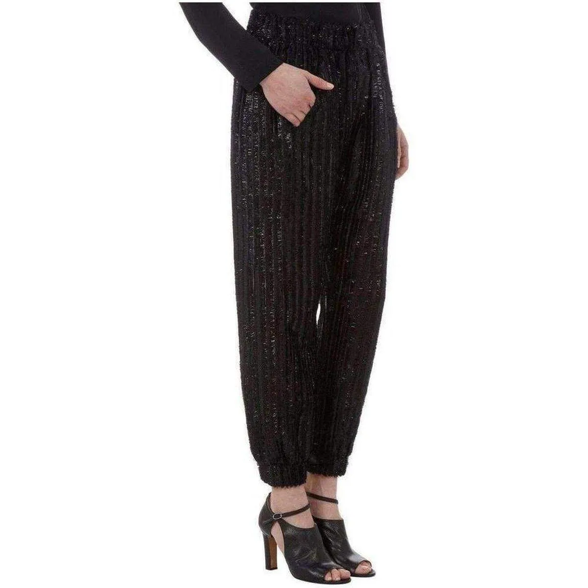 Zero + Maria Cornejo Eka Metallic Fringe Pants sold by Runaway Catalog product image thumbnail 5